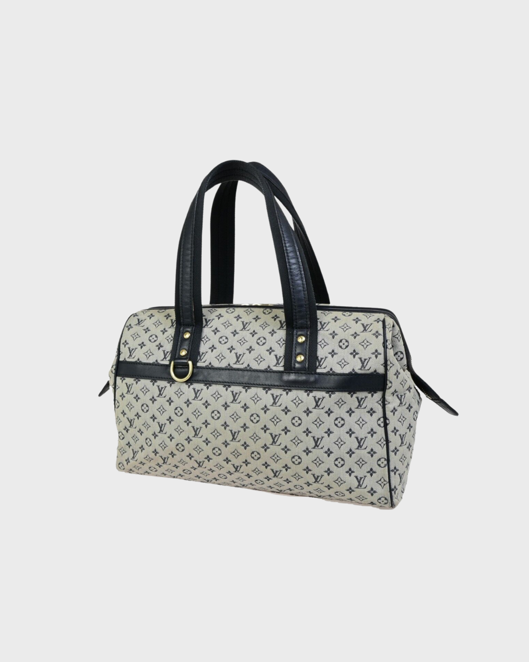 Louis Vuitton Joséphine azul en lona canvas
