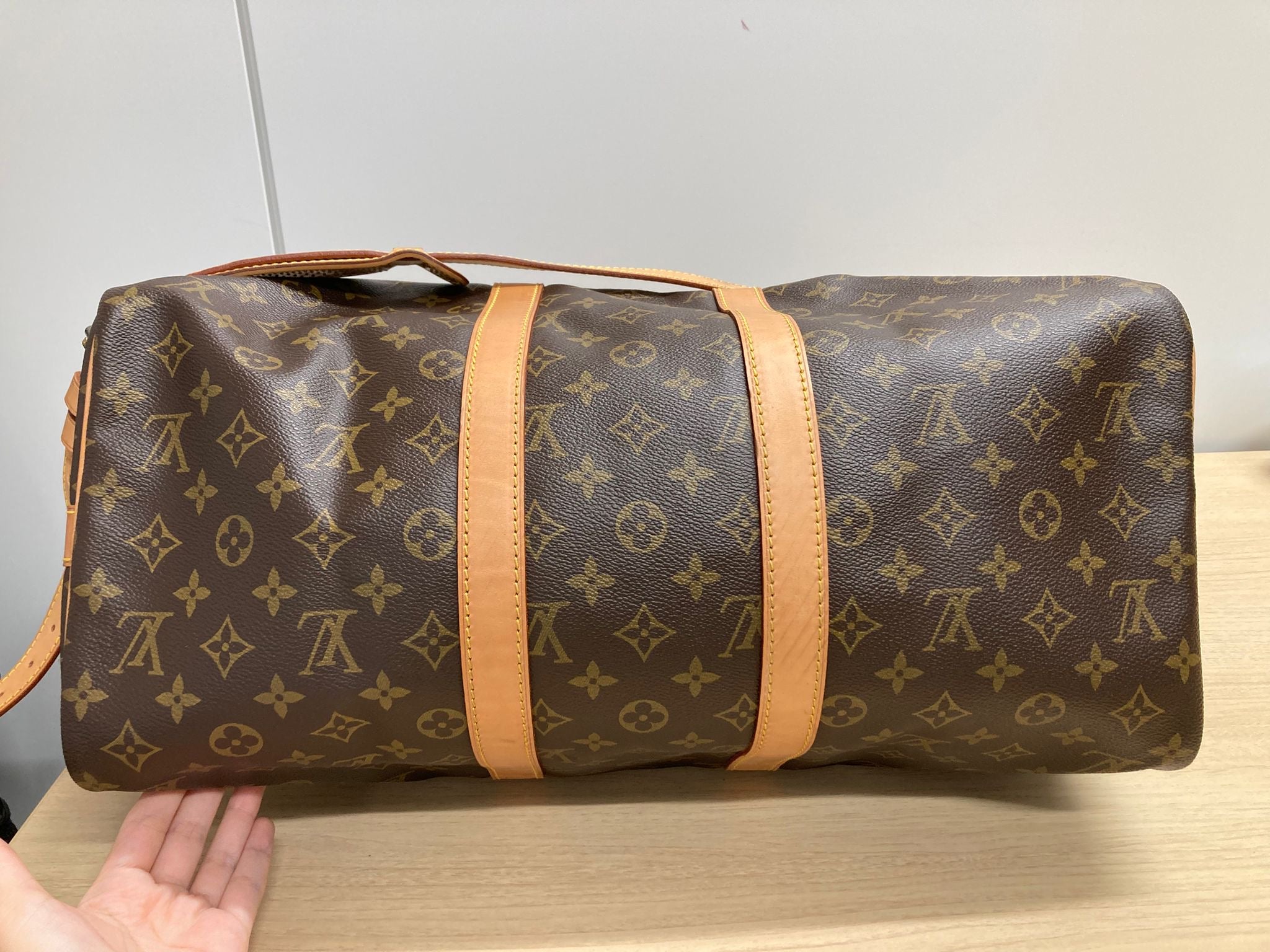Louis Vuitton keepall 45 canvas monogram bandolera