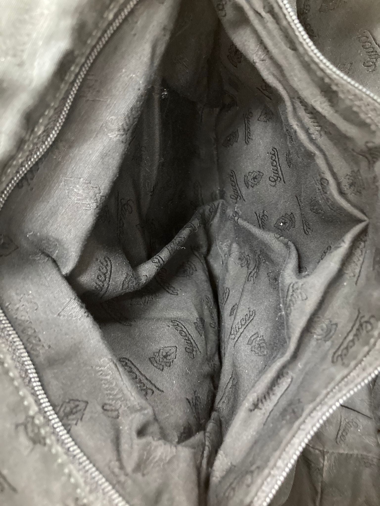 Gucci GG Canvas Tote Beige & negro