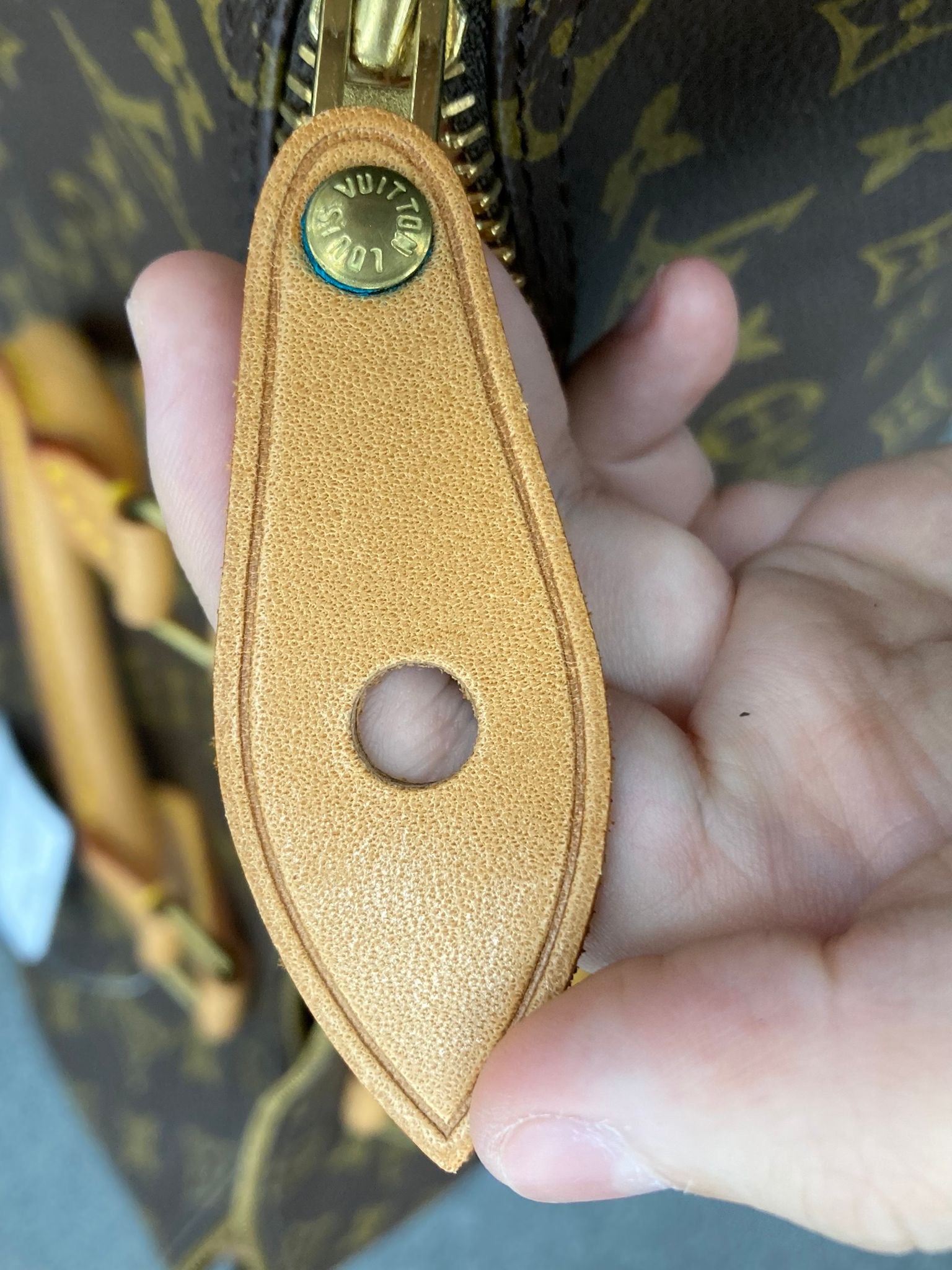 Louis Vuitton speedy 35 canvas monogram