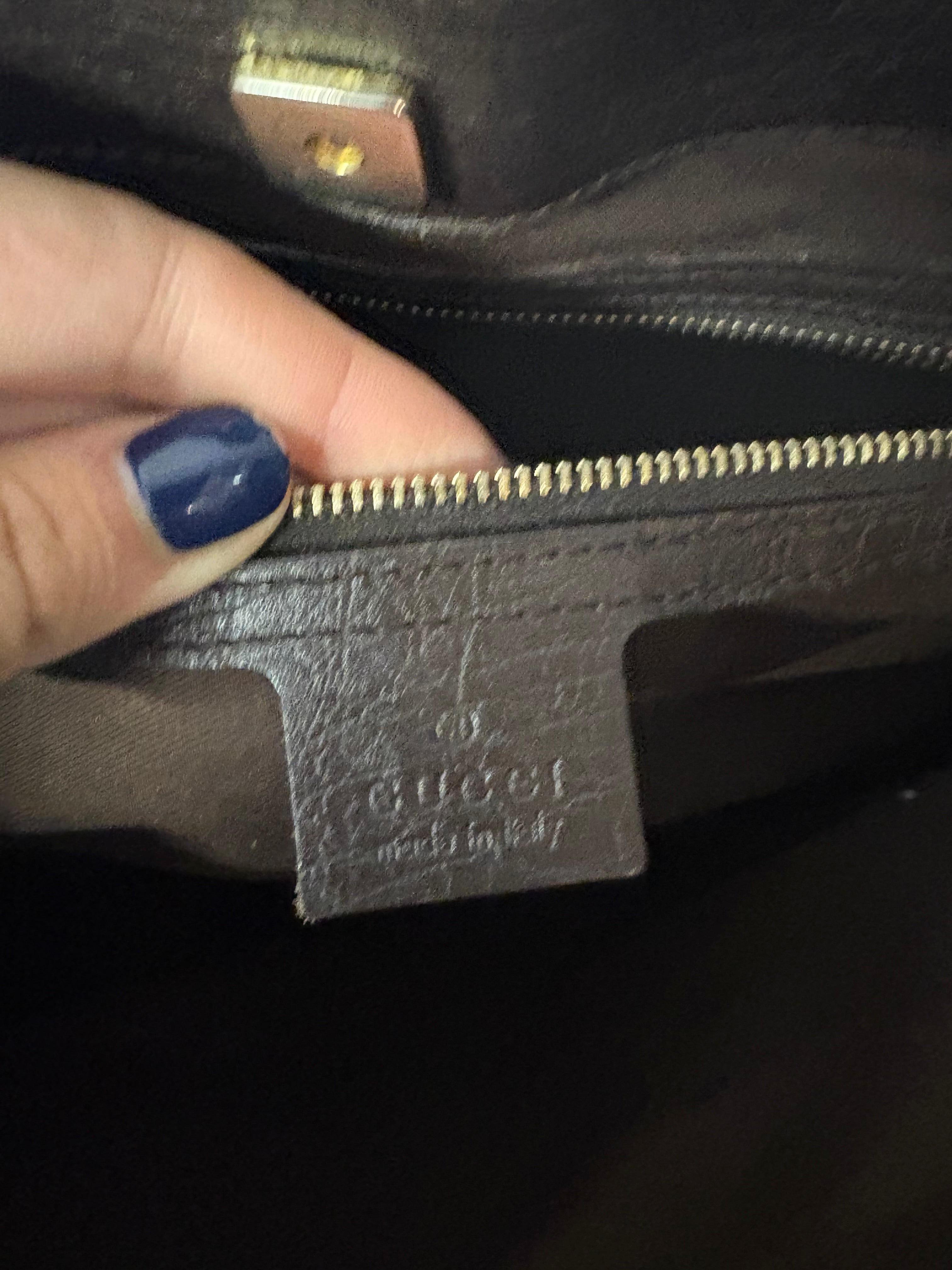 Gucci horsebit tote bag go canvas