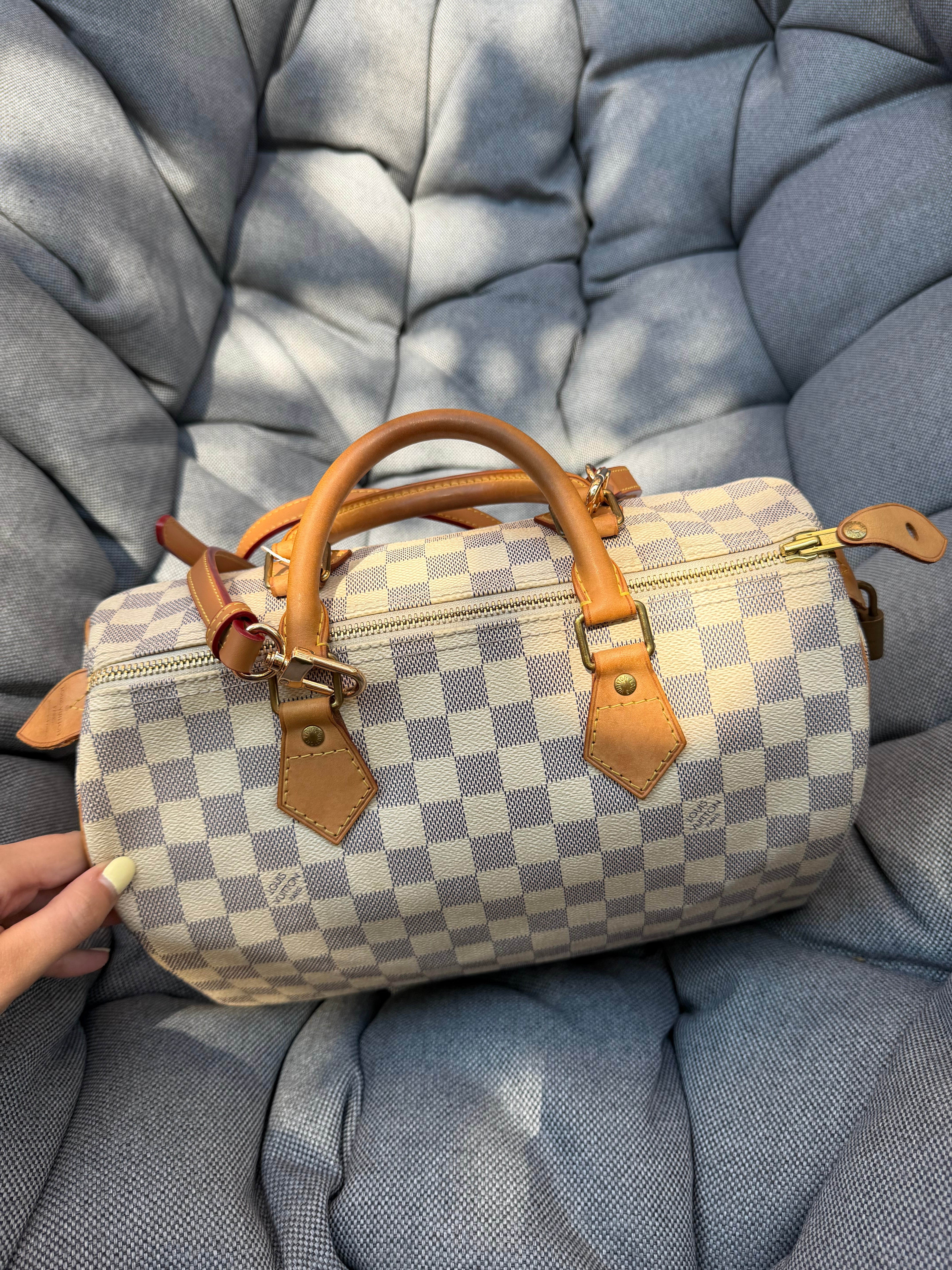 Louis Vuitton Speedy 30 Damier Azur DU1191