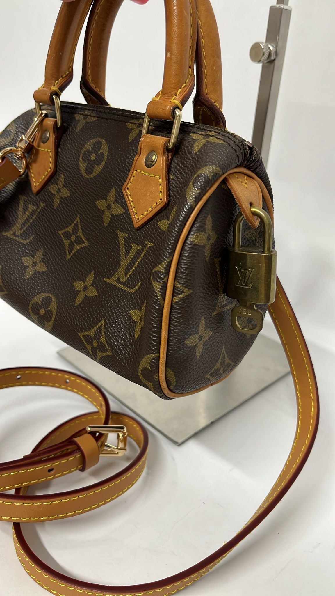 Louis Vuitton Mini Speedy HL Lona Monogram TH0994