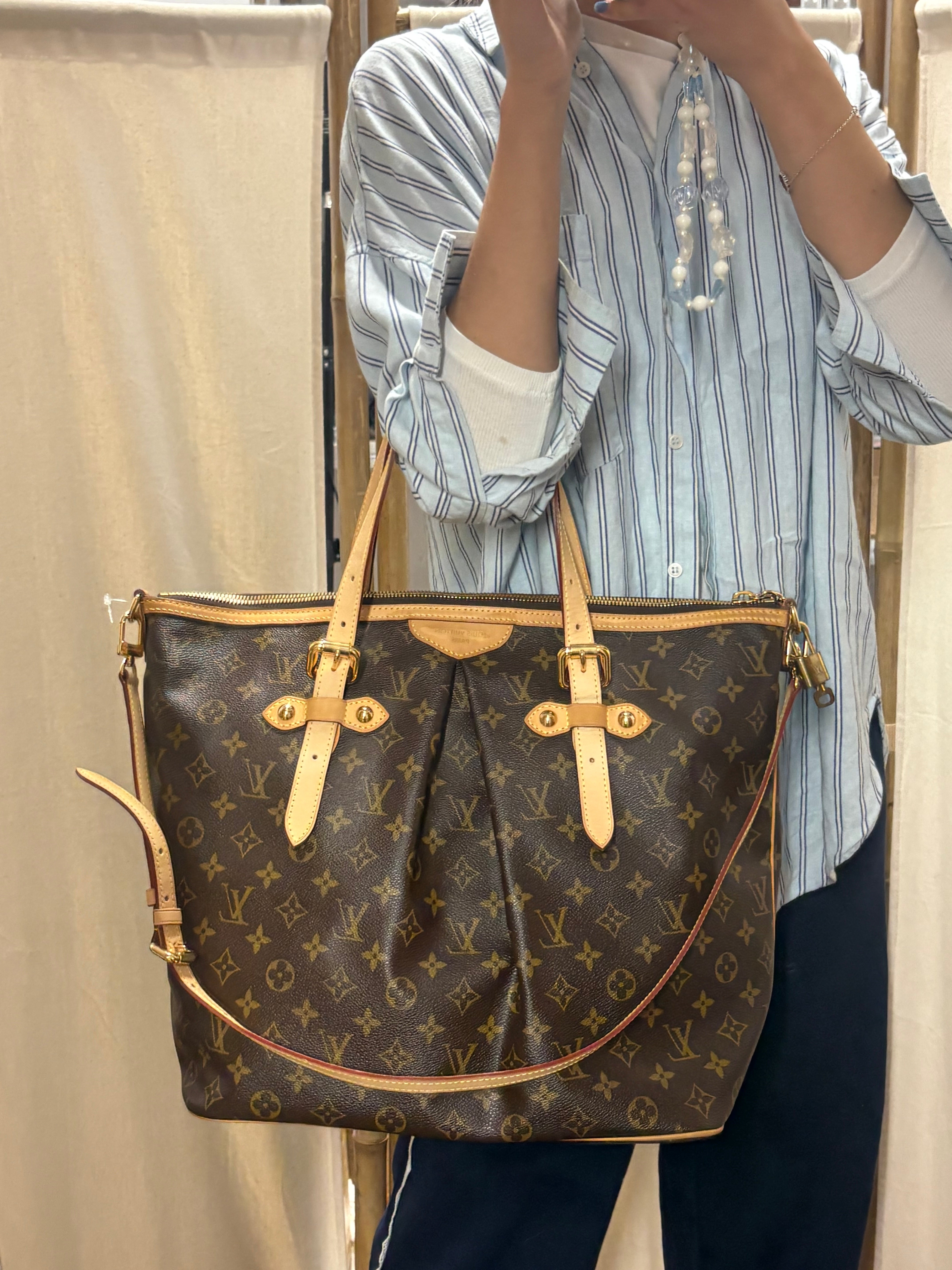 Louis Vuitton Palermo GM Monogram con bandolera