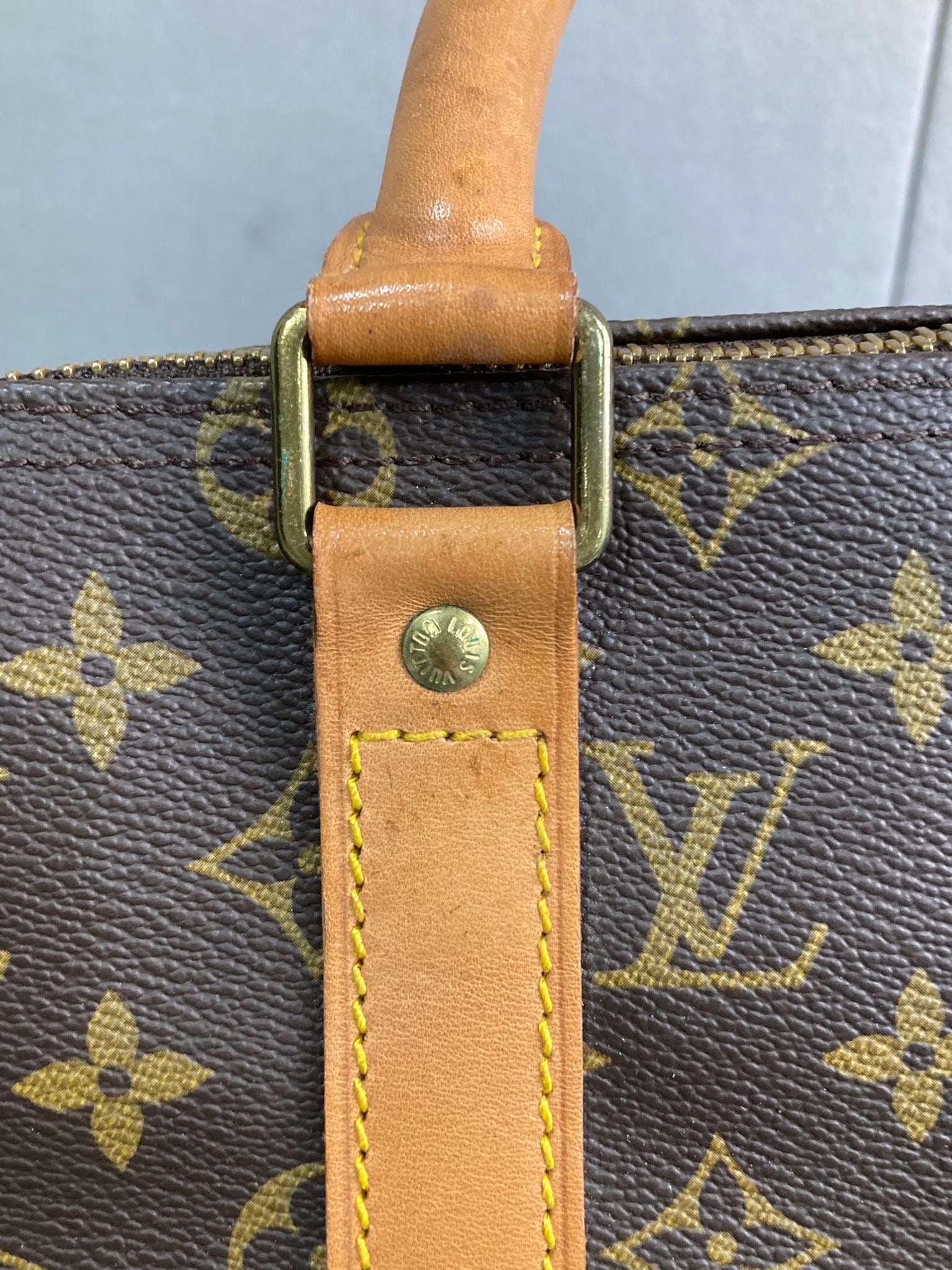 Louis Vuitton Keepall 50 bandolera canvas monogram