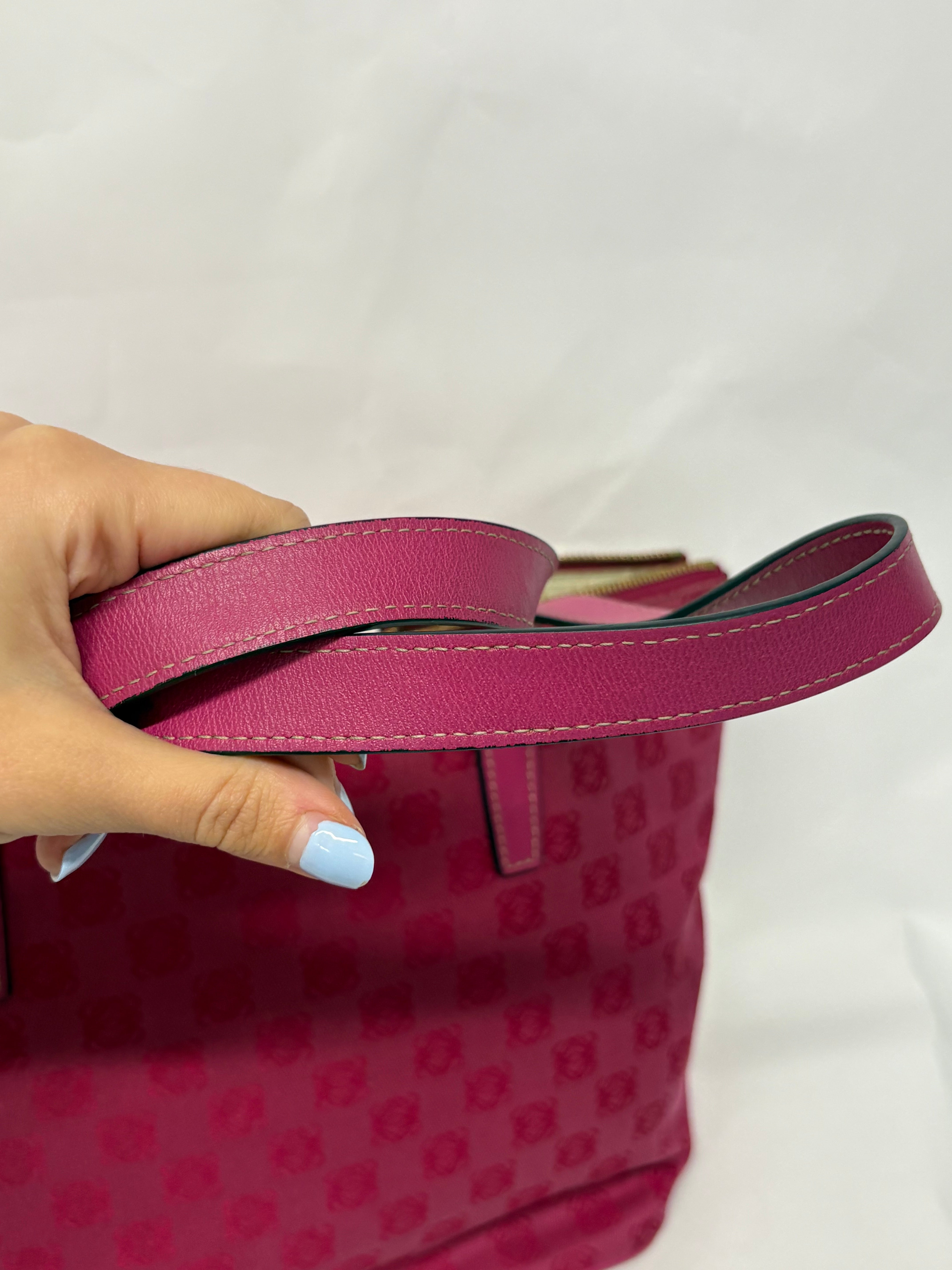Loewe Tote Vintage Rosa Fucsia Anagram