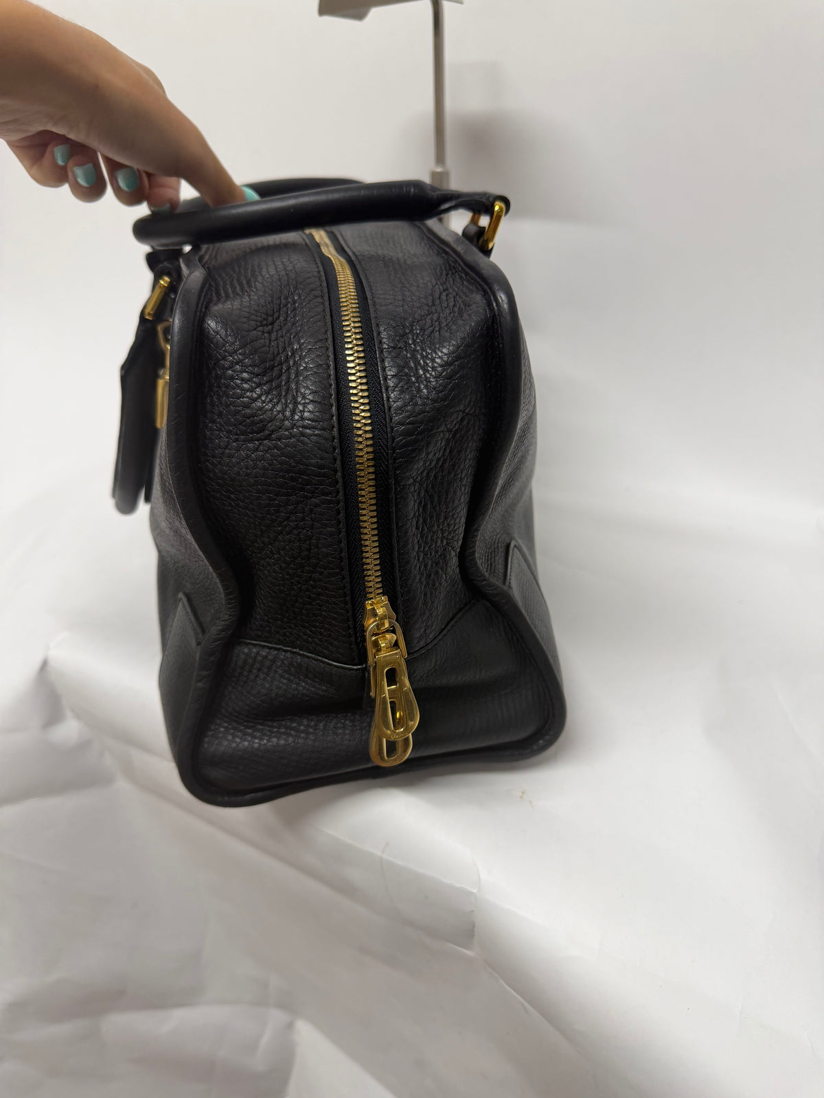 Loewe Amazona Negra Herrajes Dorados