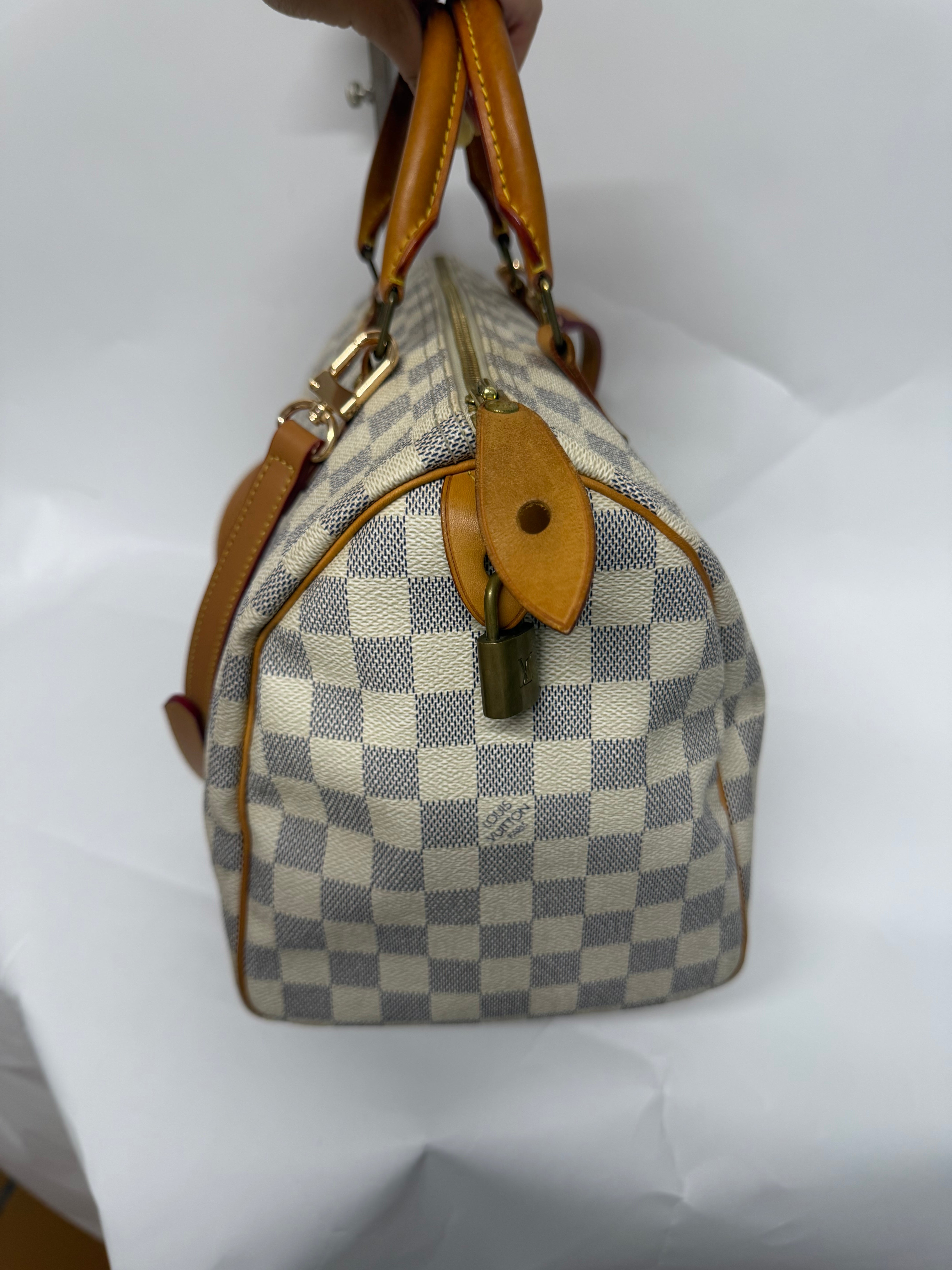 Louis Vuitton Speedy 30 Damier Azur