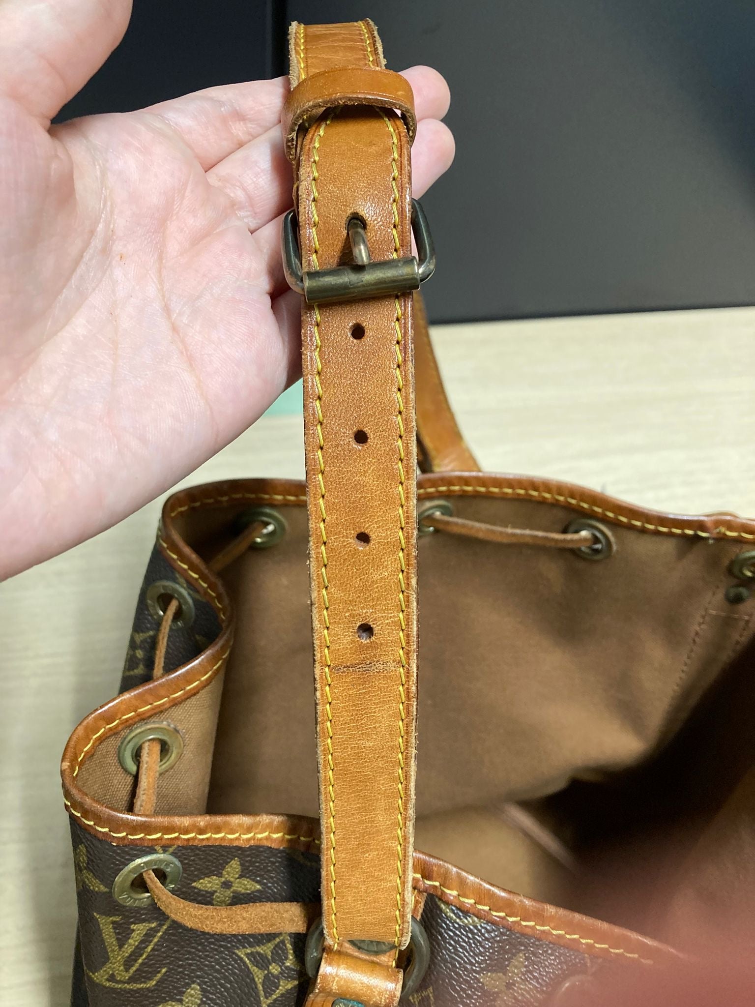 Louis Vuitton Petit noé canvas monogram