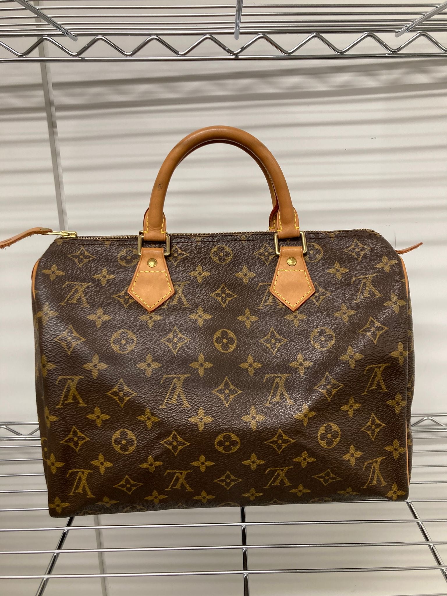 Louis Vuitton speedy 30 canvas monogram
