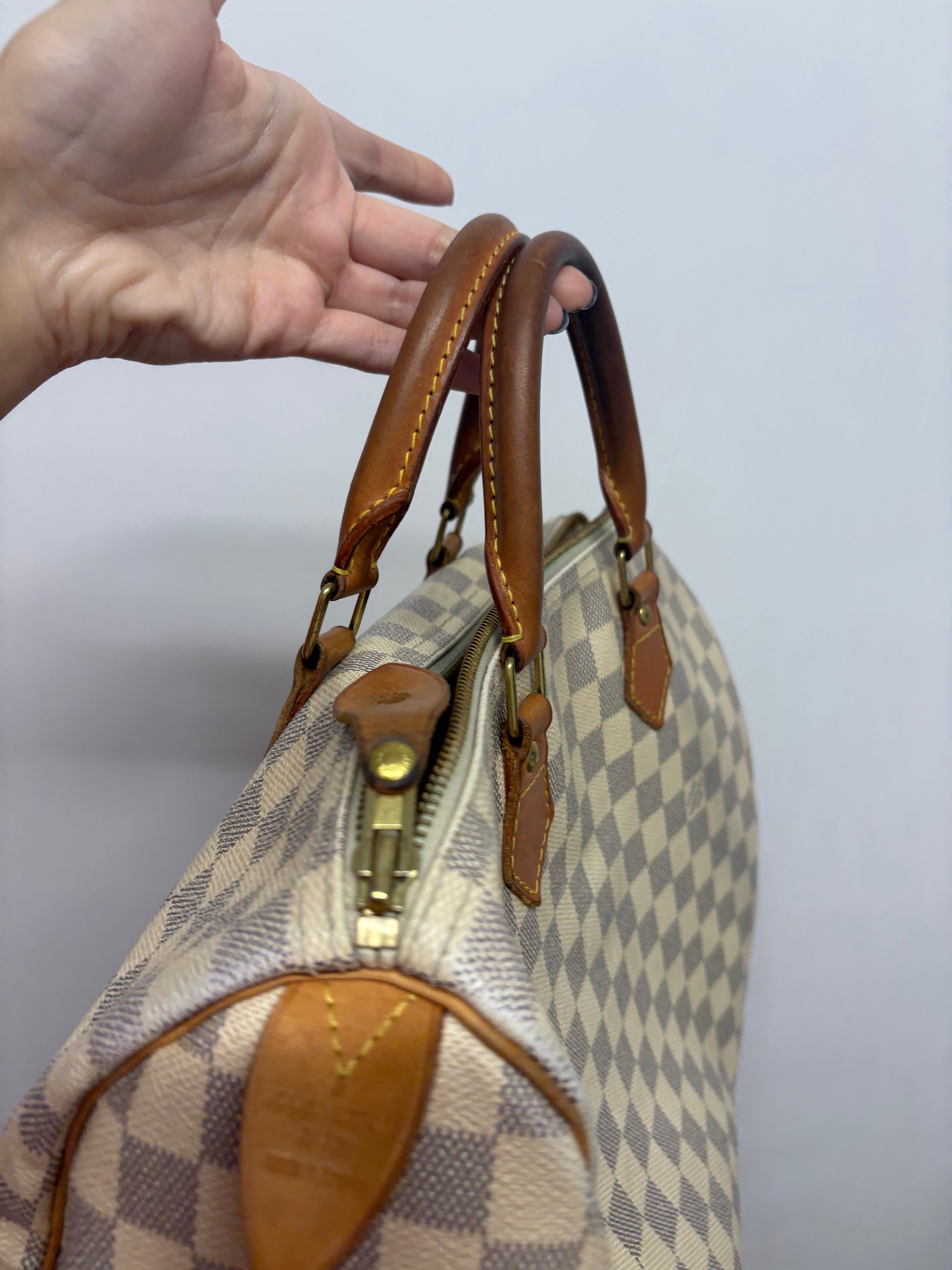Louis Vuitton Speedy 35 en Damier Azur