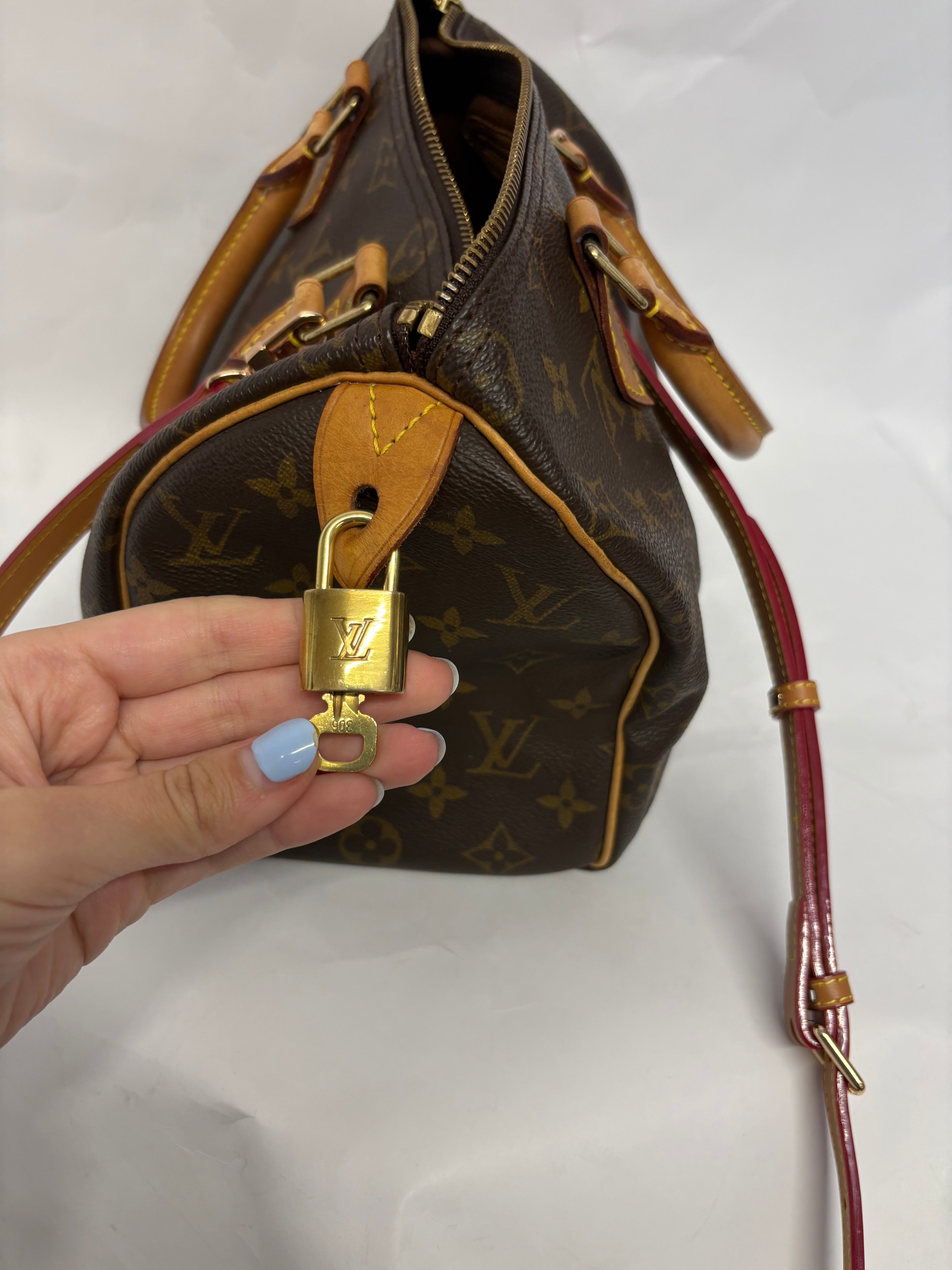 Louis Vuitton speedy 25 canvas Monogram SP1909