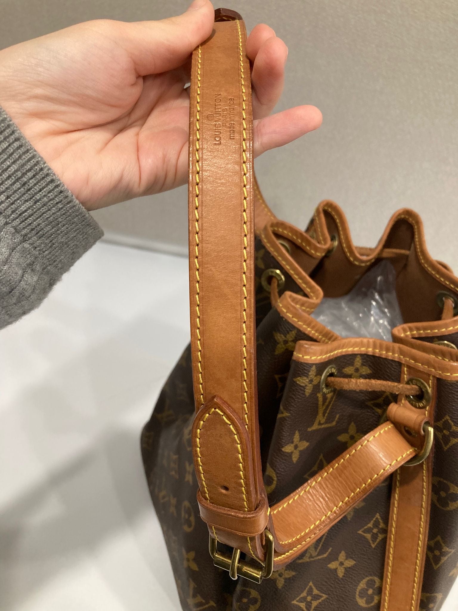 Louis Vuitton petit Noe canvas monogram
