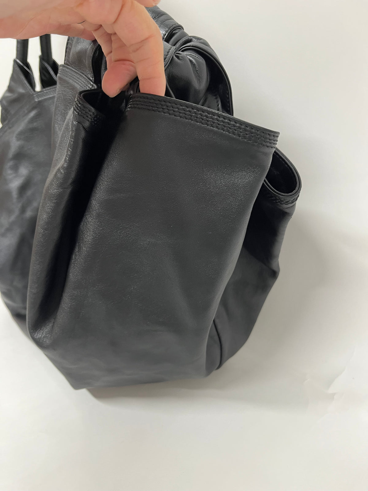Loewe Aire Grande Piel Nappa Negra