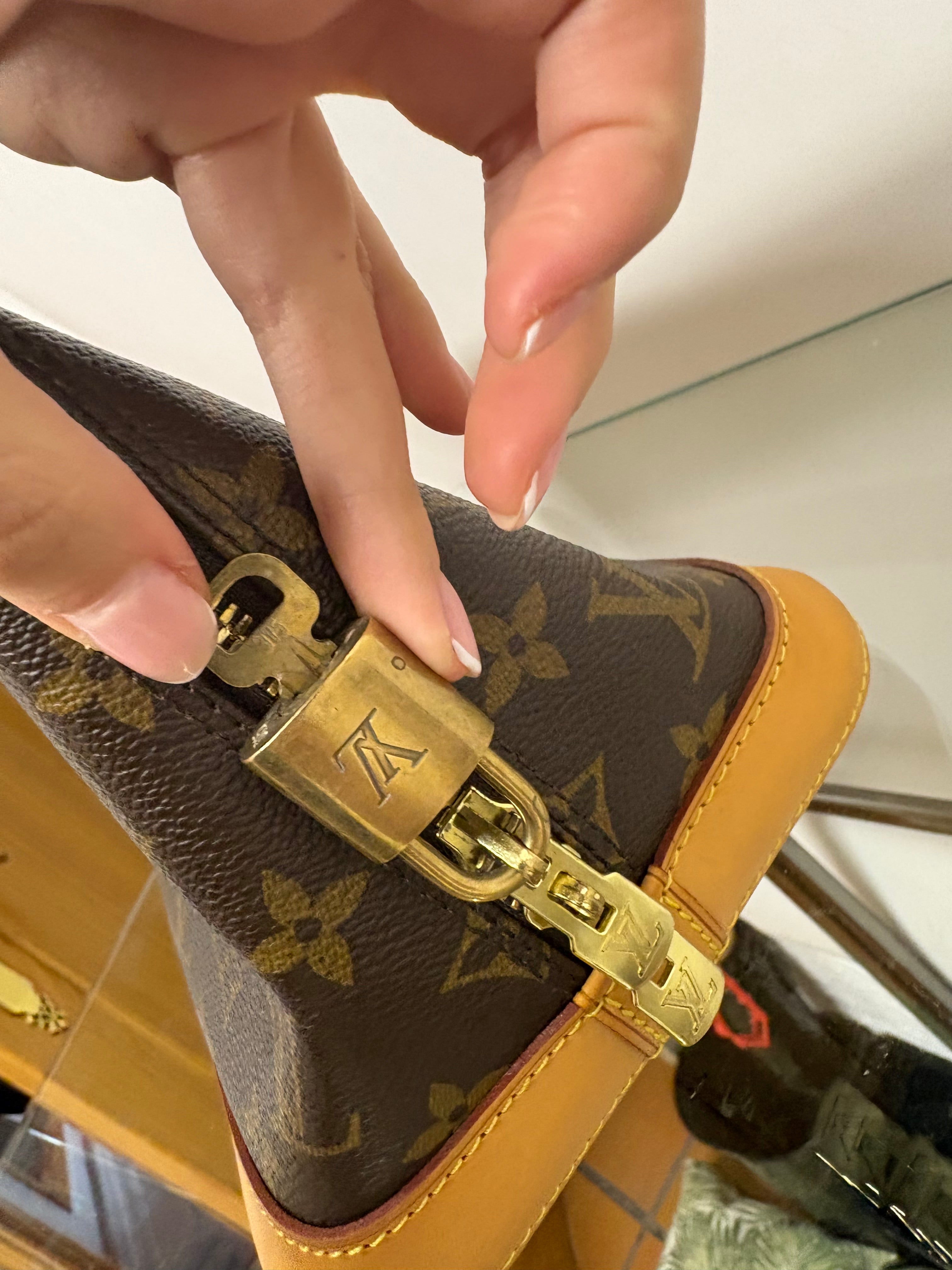 Louis Vuitton Alma MM canvas monogram