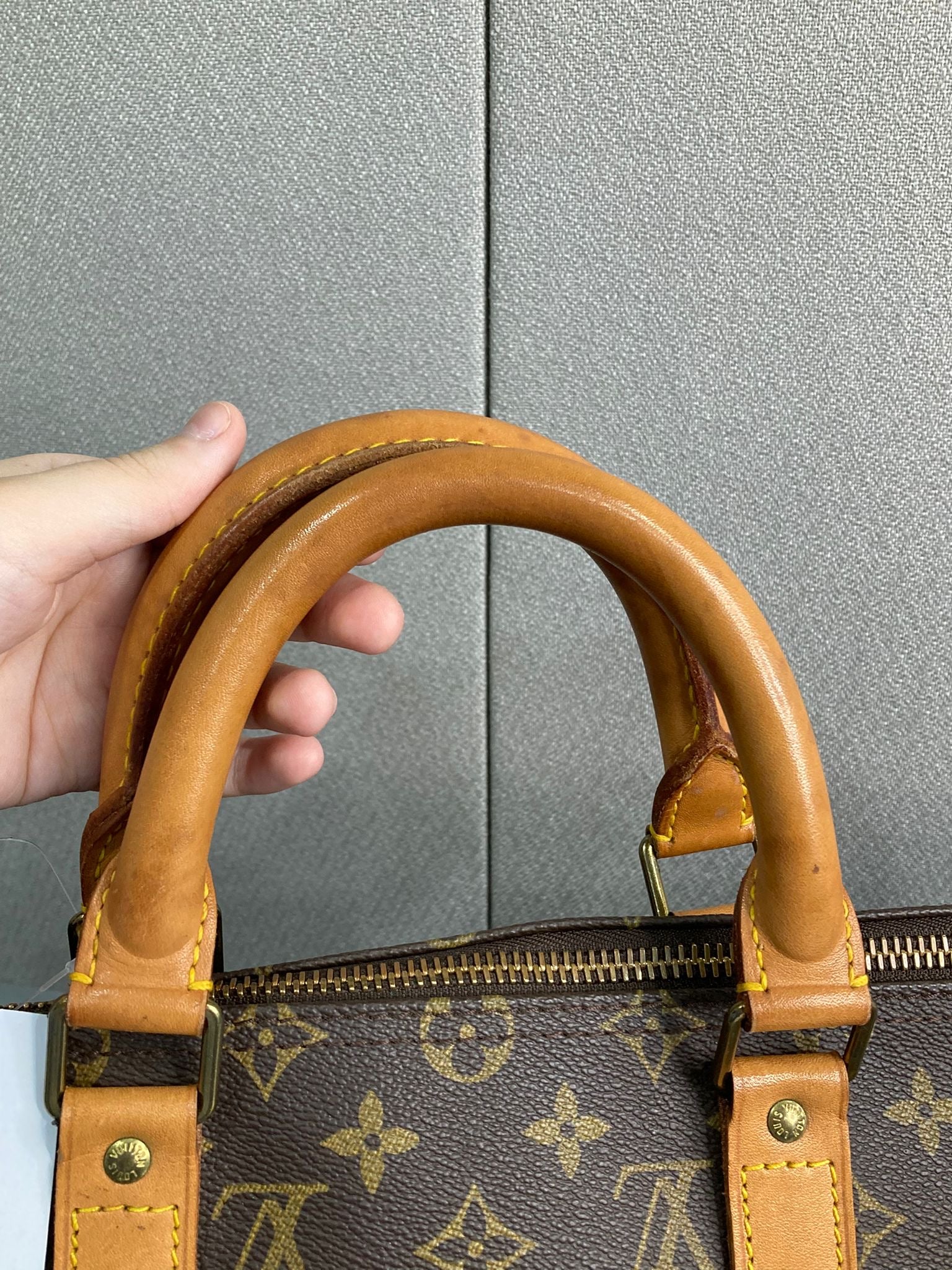 Louis Vuitton Keepall 50 bandolera canvas monogram