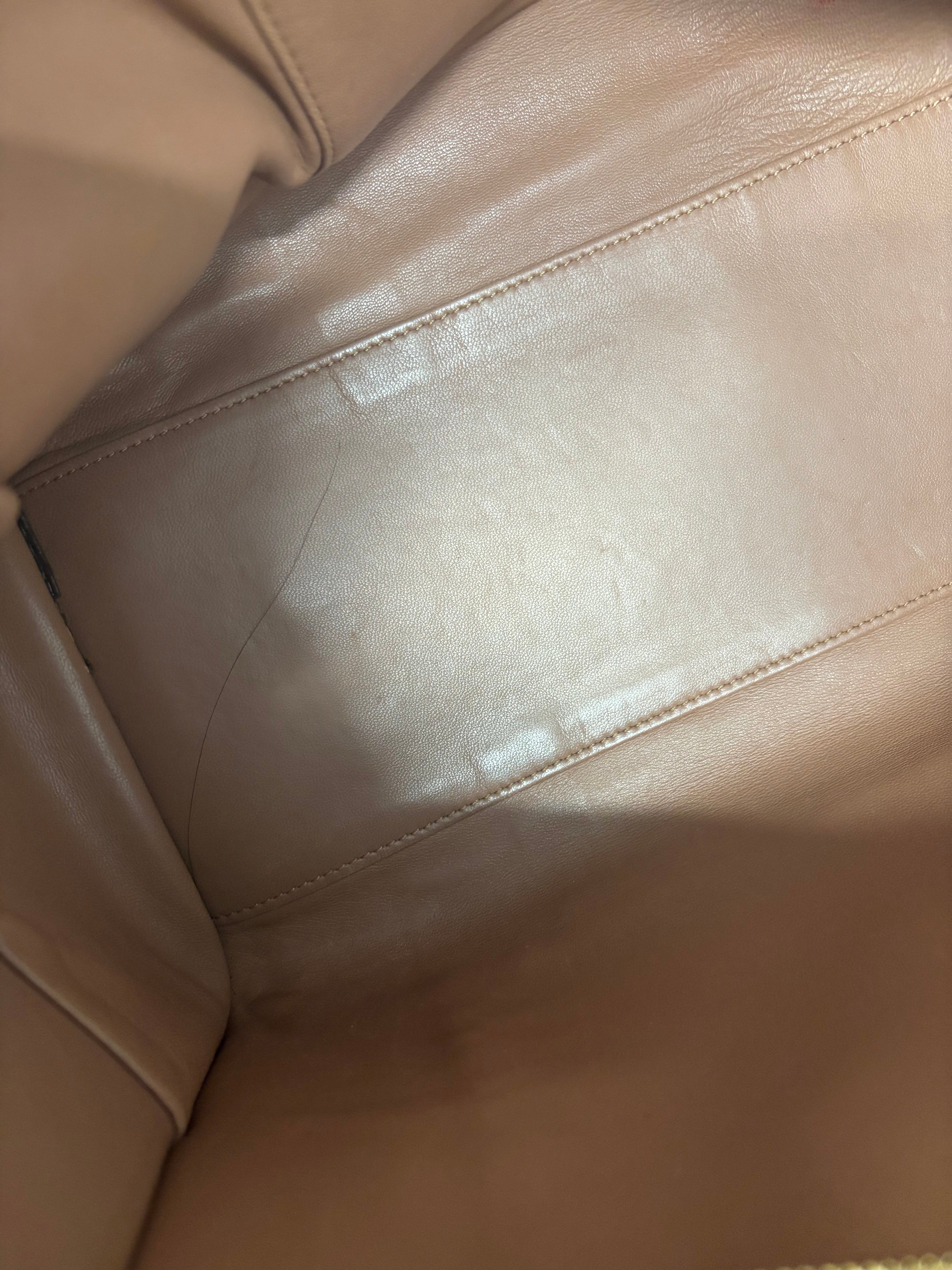 Loewe Amazona 35  Tricolor Marrón, Burdeos y Beige