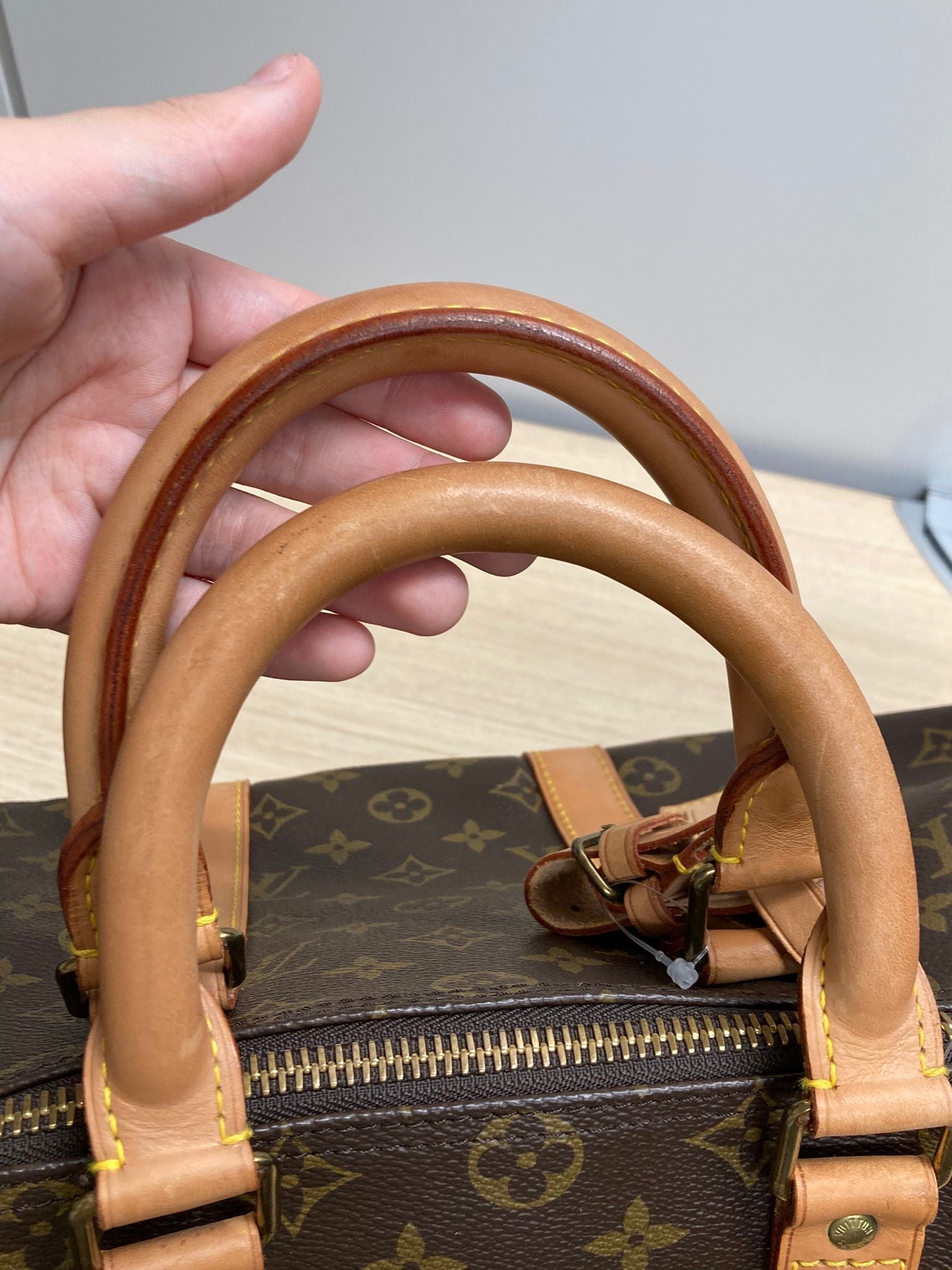 Louis Vuitton keepall 45 canvas monogram bandolera