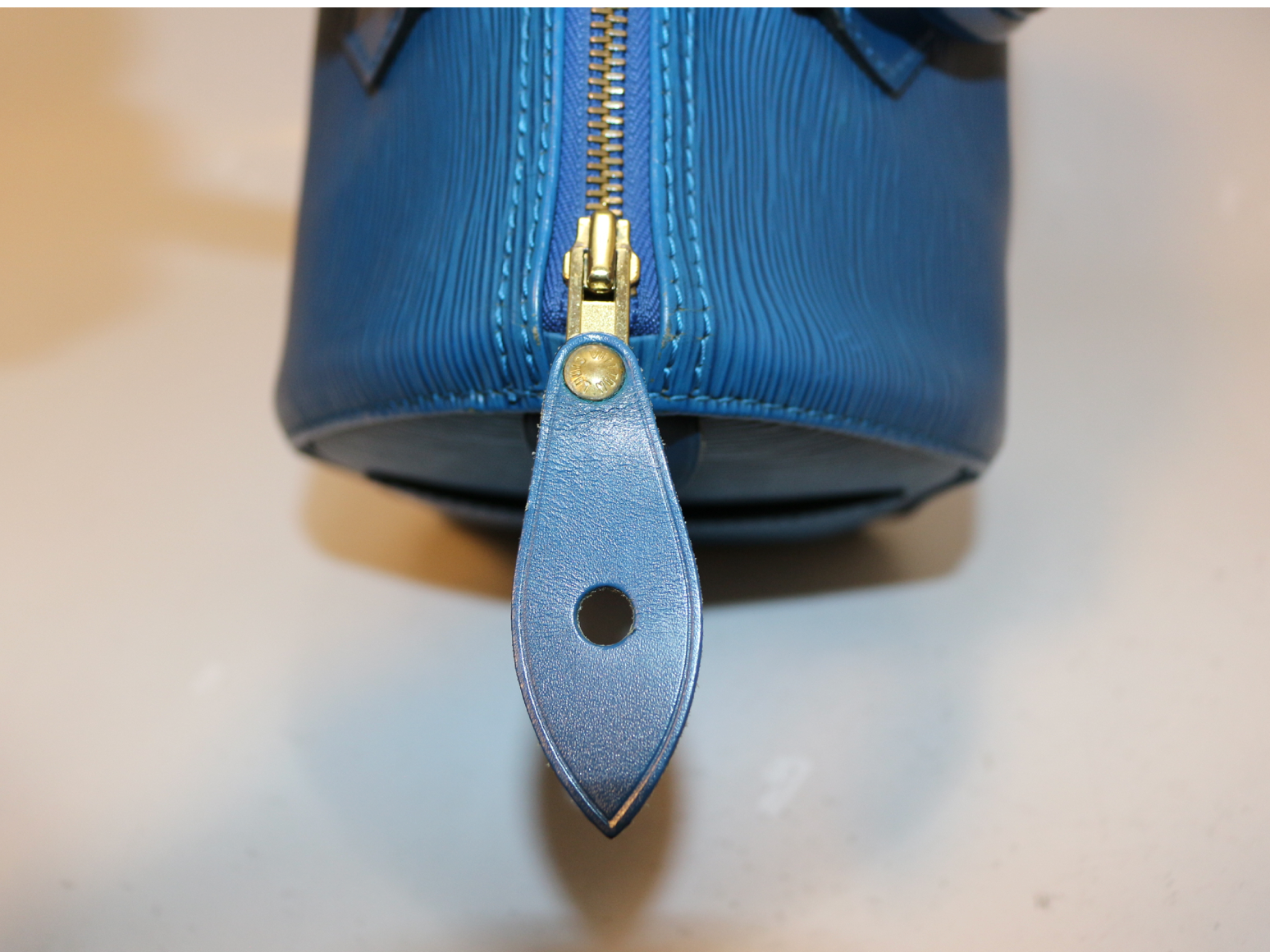 Louis Vuitton Speedy 25 azul – Cuero Epi