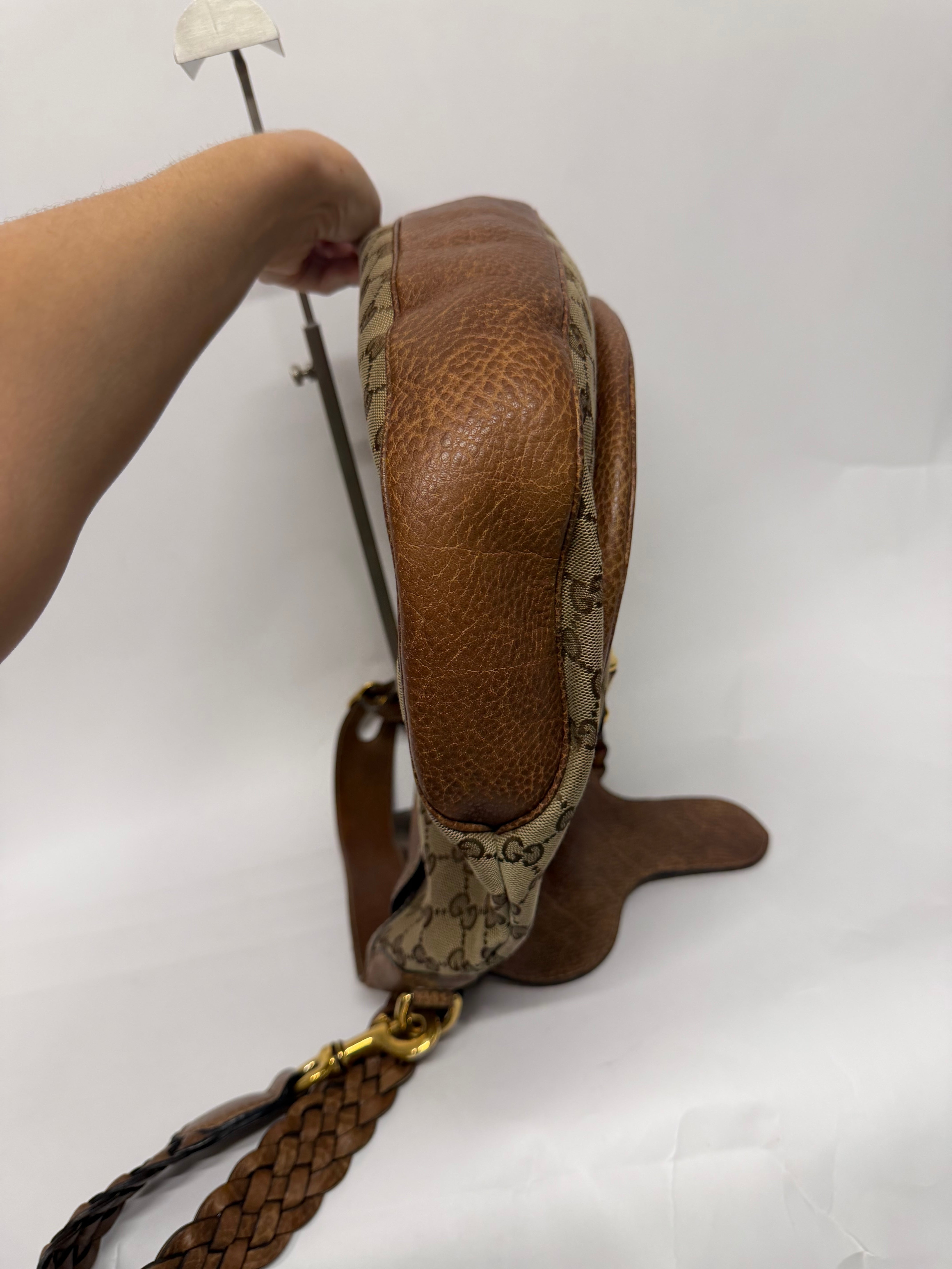 Gucci New Pelham Satchel GG Canvas Large