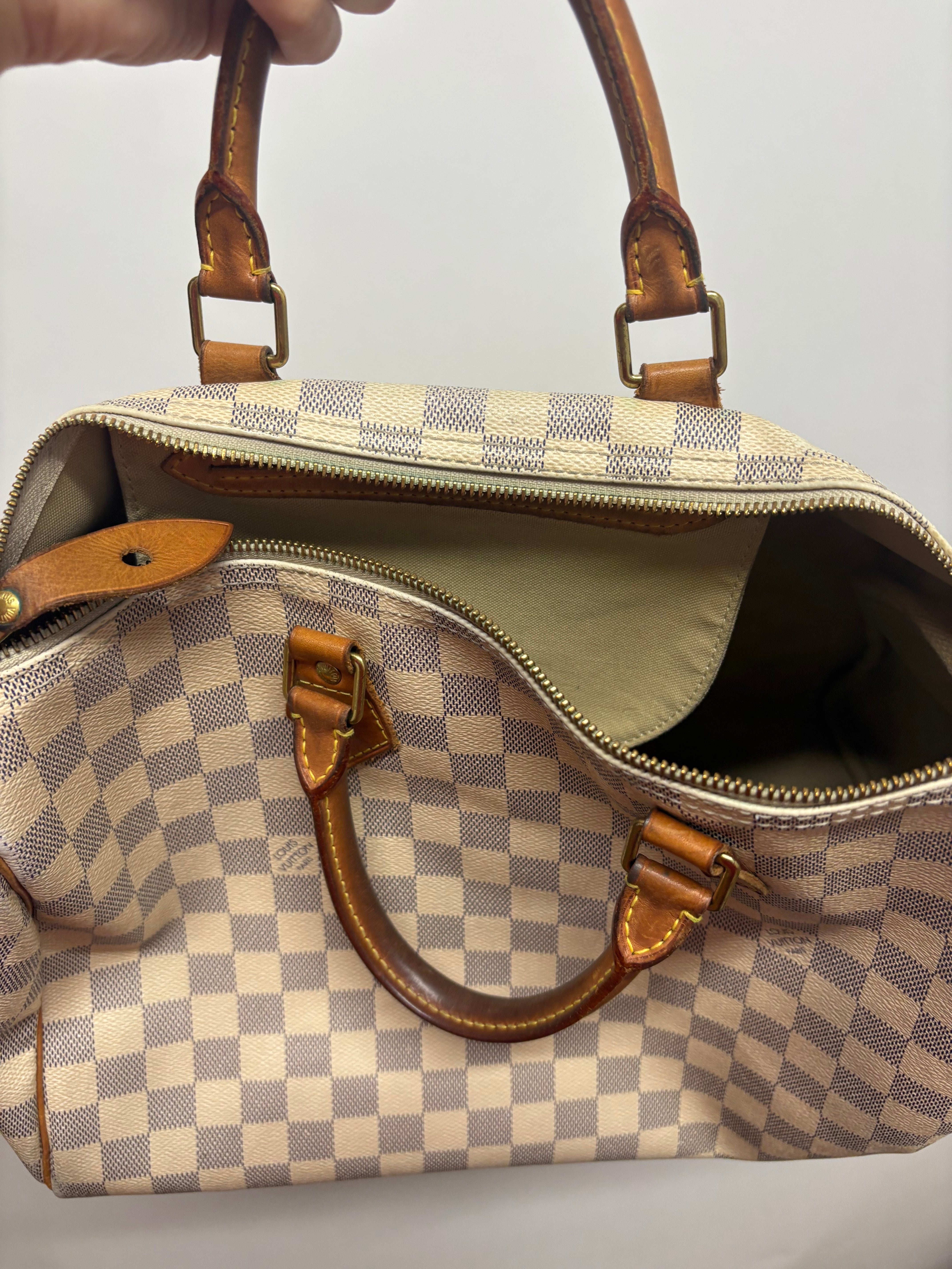 Louis Vuitton Speedy 35 en Damier Azur