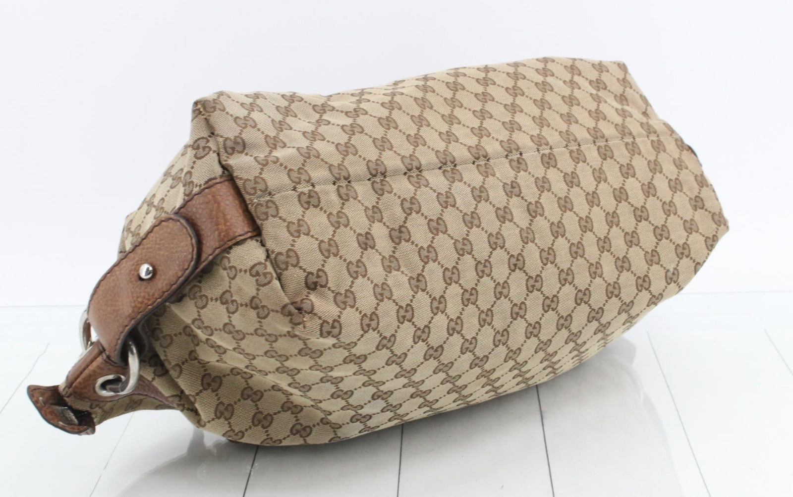 Gucci Pelham trenzado XL GG canvas Marrón