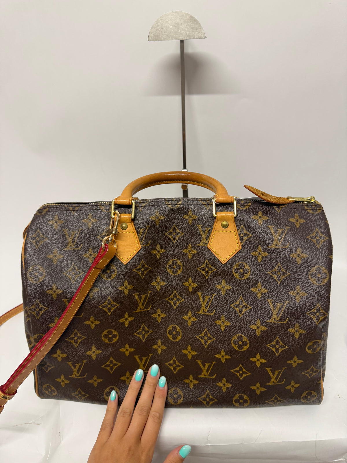 Louis Vuitton Speedy 35 Lona Monogram AA2018