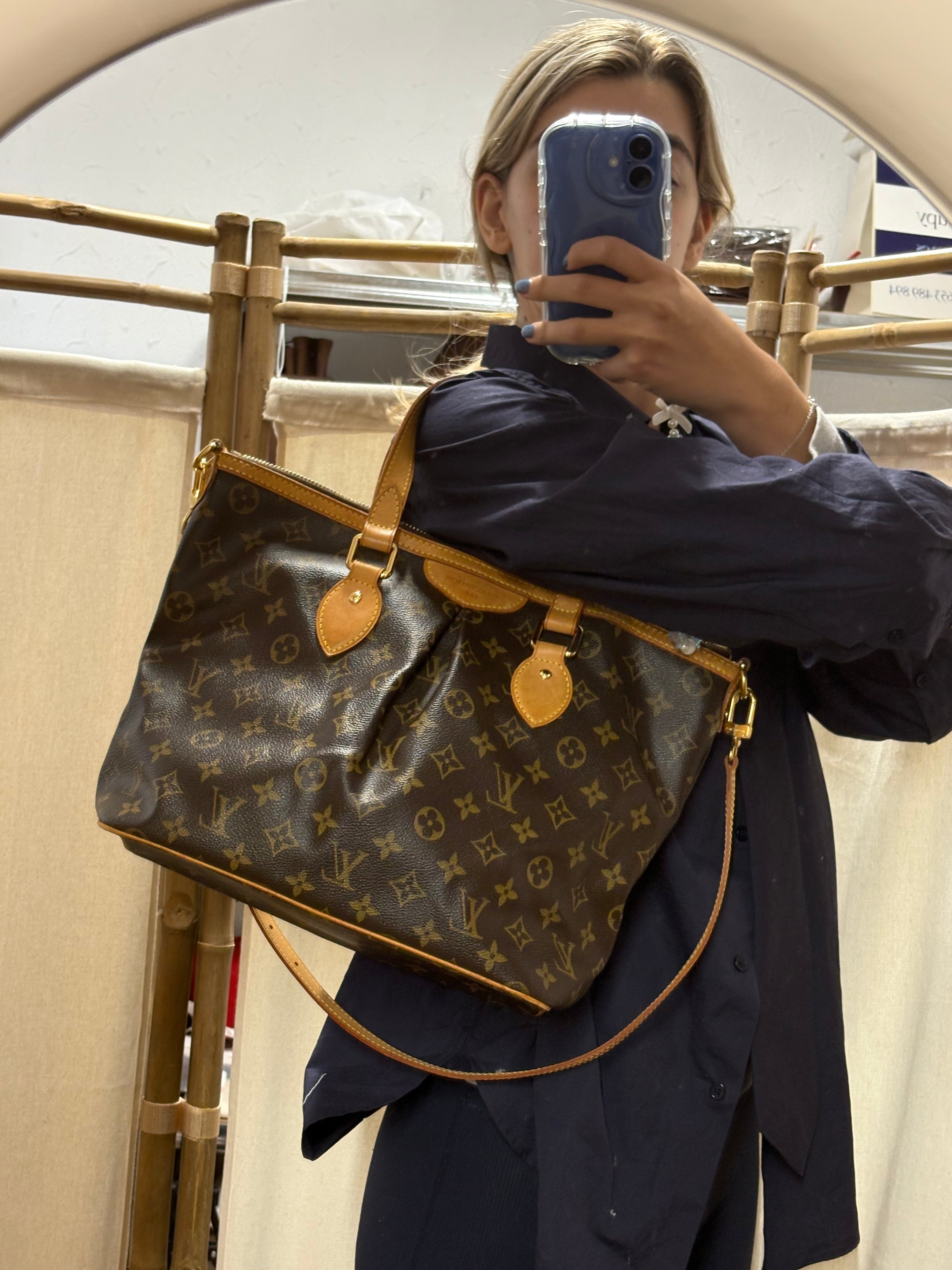 Louis Vuitton Palermo PM canvas monogram con bandolera original