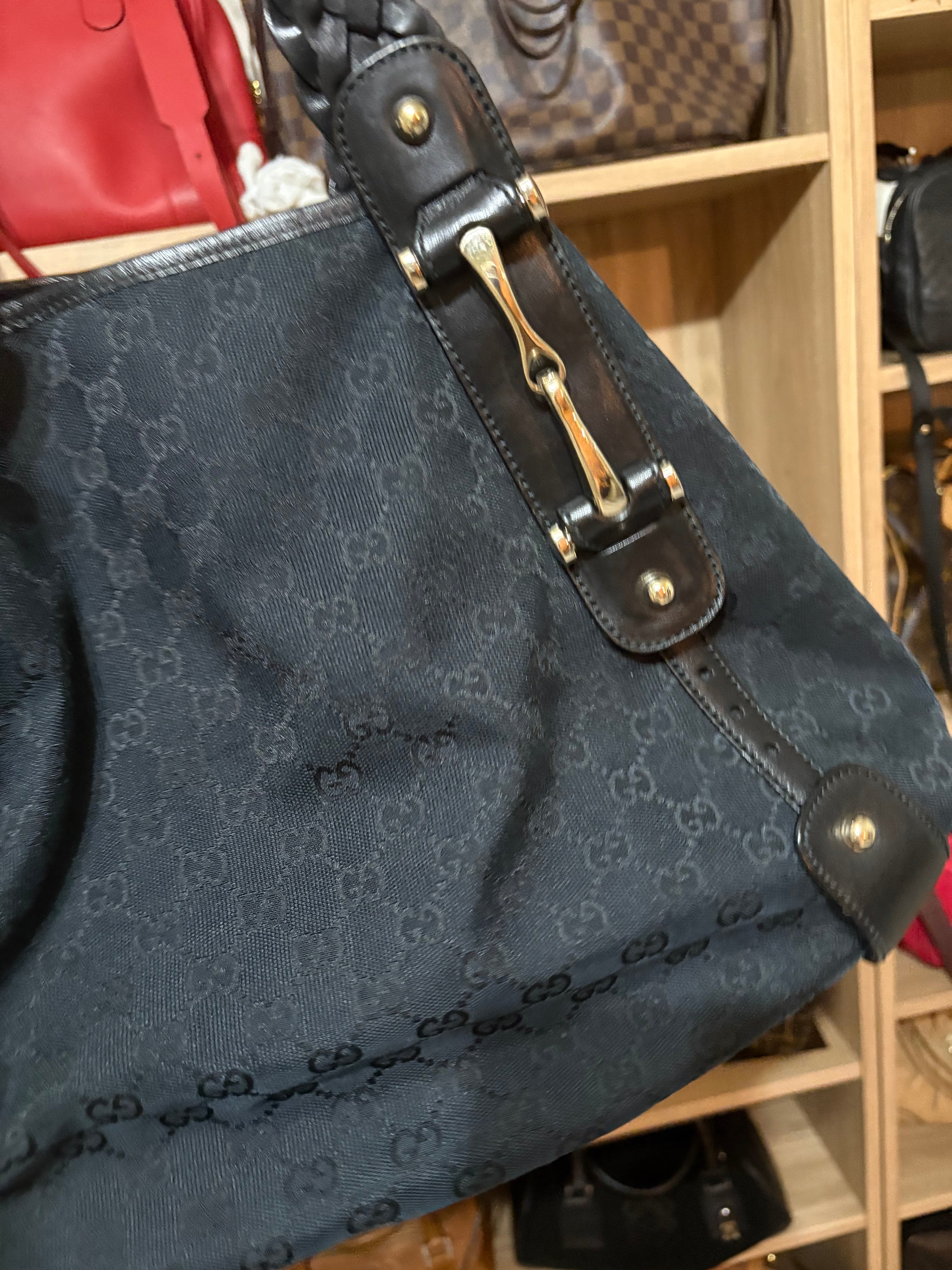 Gucci Pelham GG Canvas Negro
