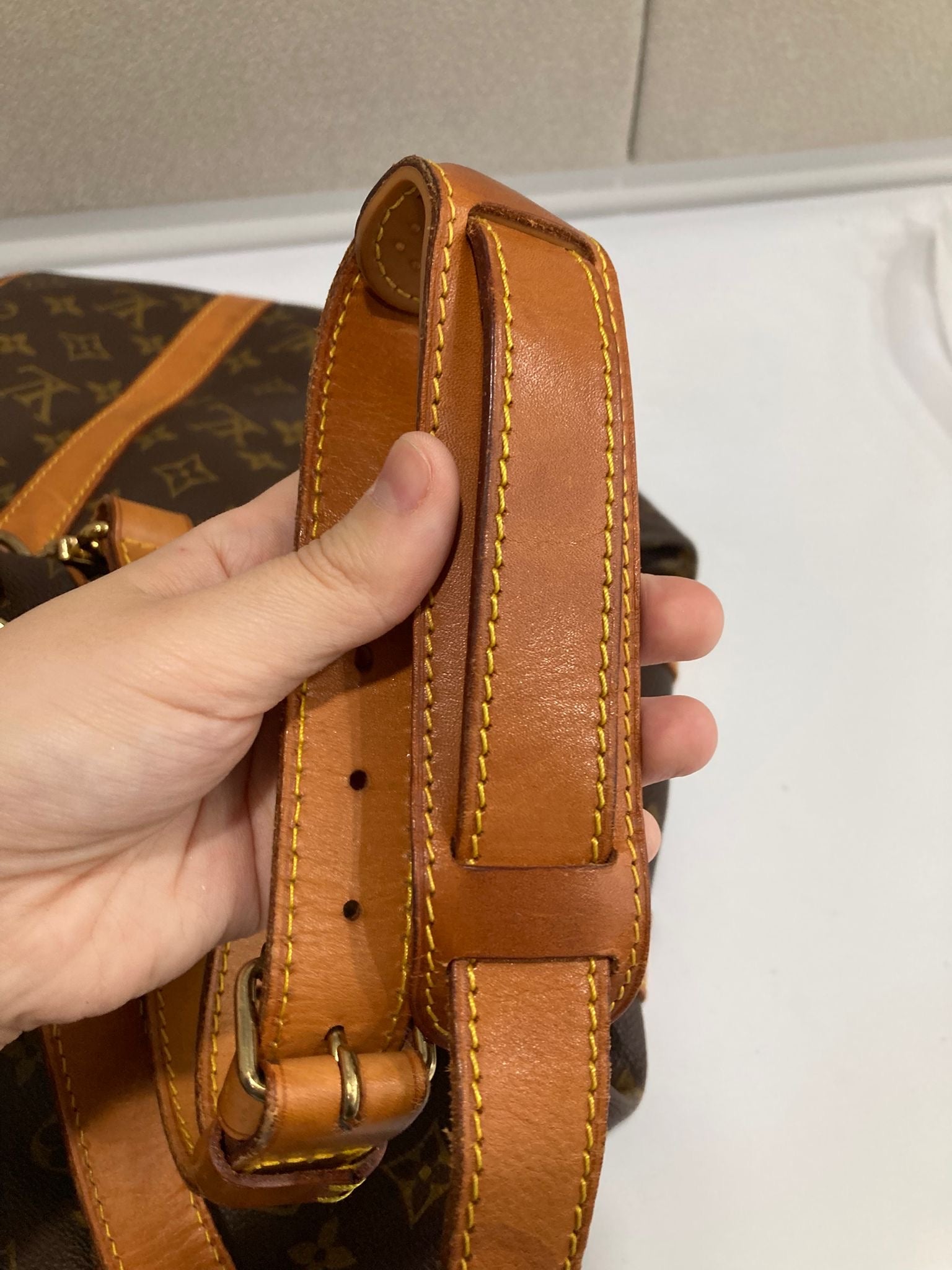 Louis Vuitton Keepall 45 canvas monogram bandolera