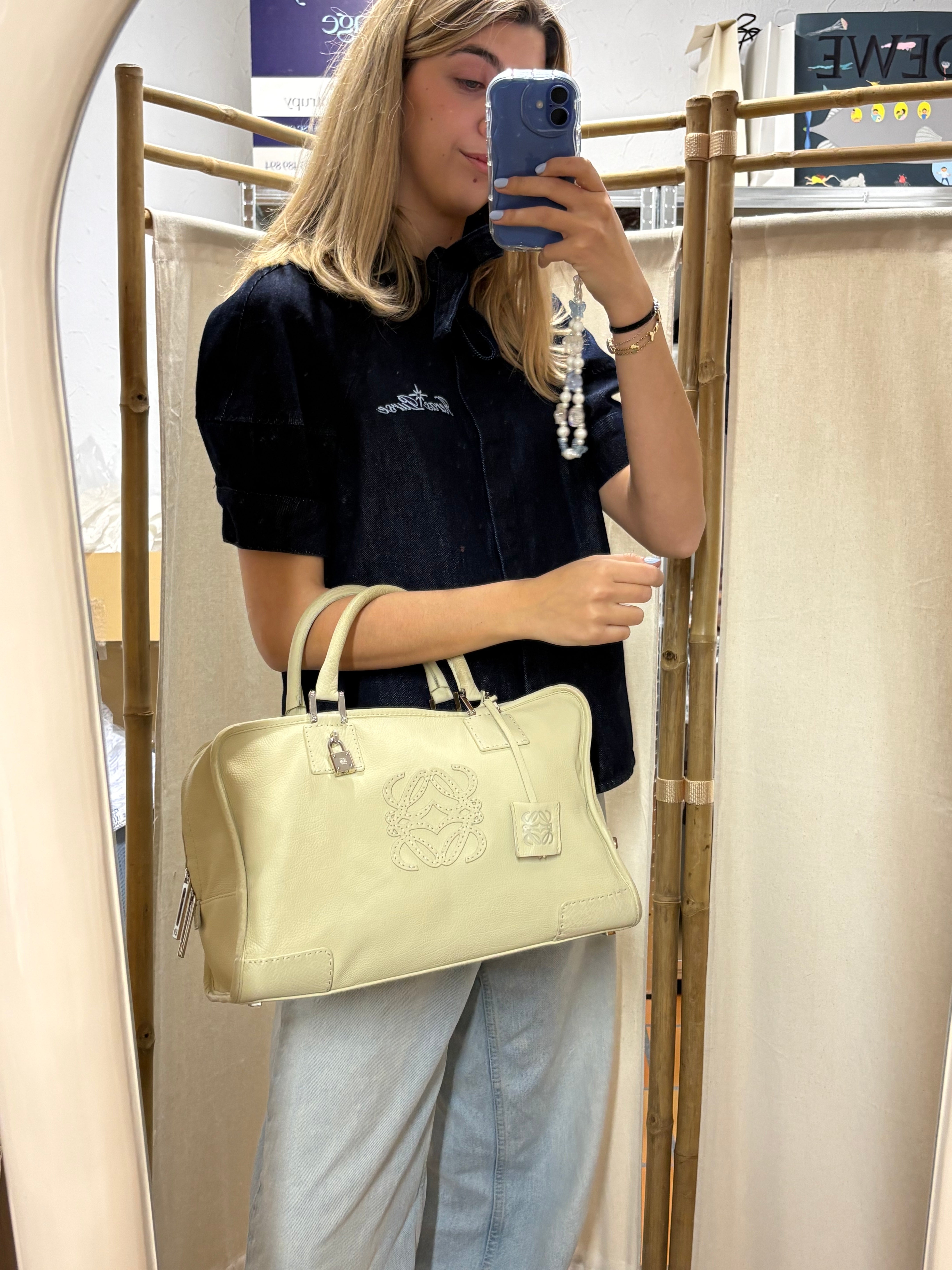 Loewe Amazona 35 vintage Verde Lima