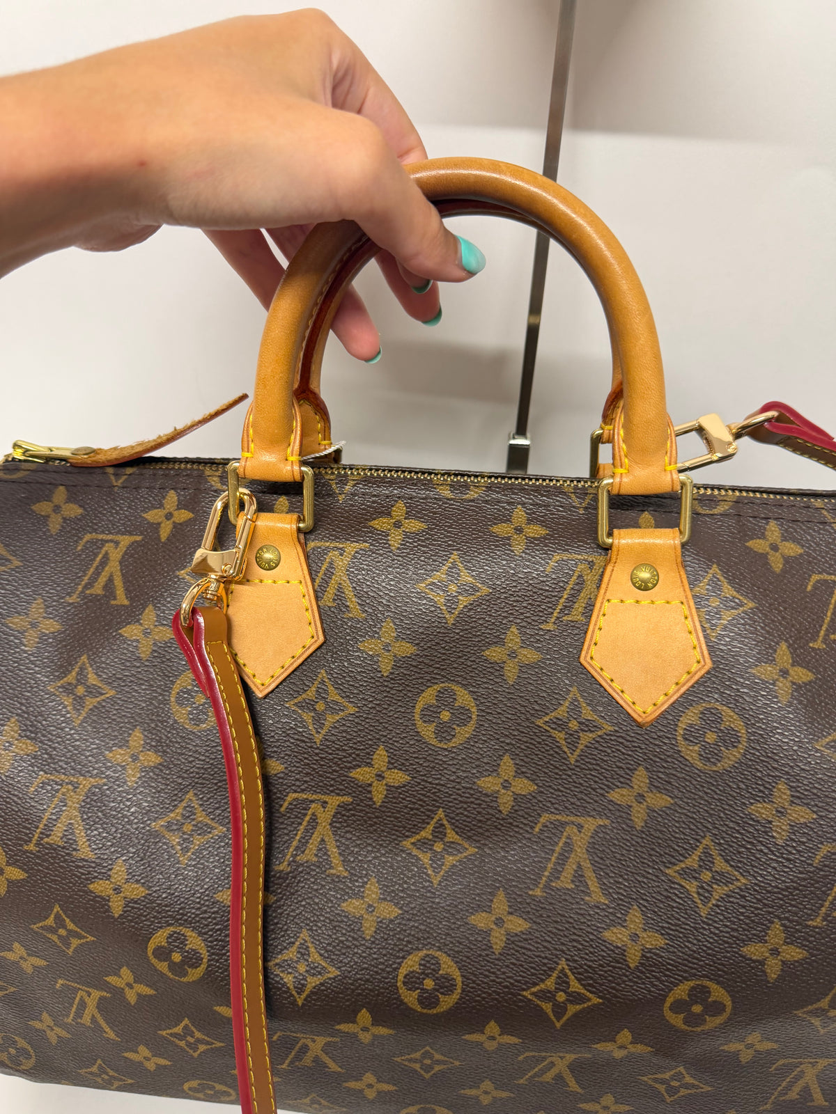 Louis Vuitton Speedy 35 Lona Monogram AA2018