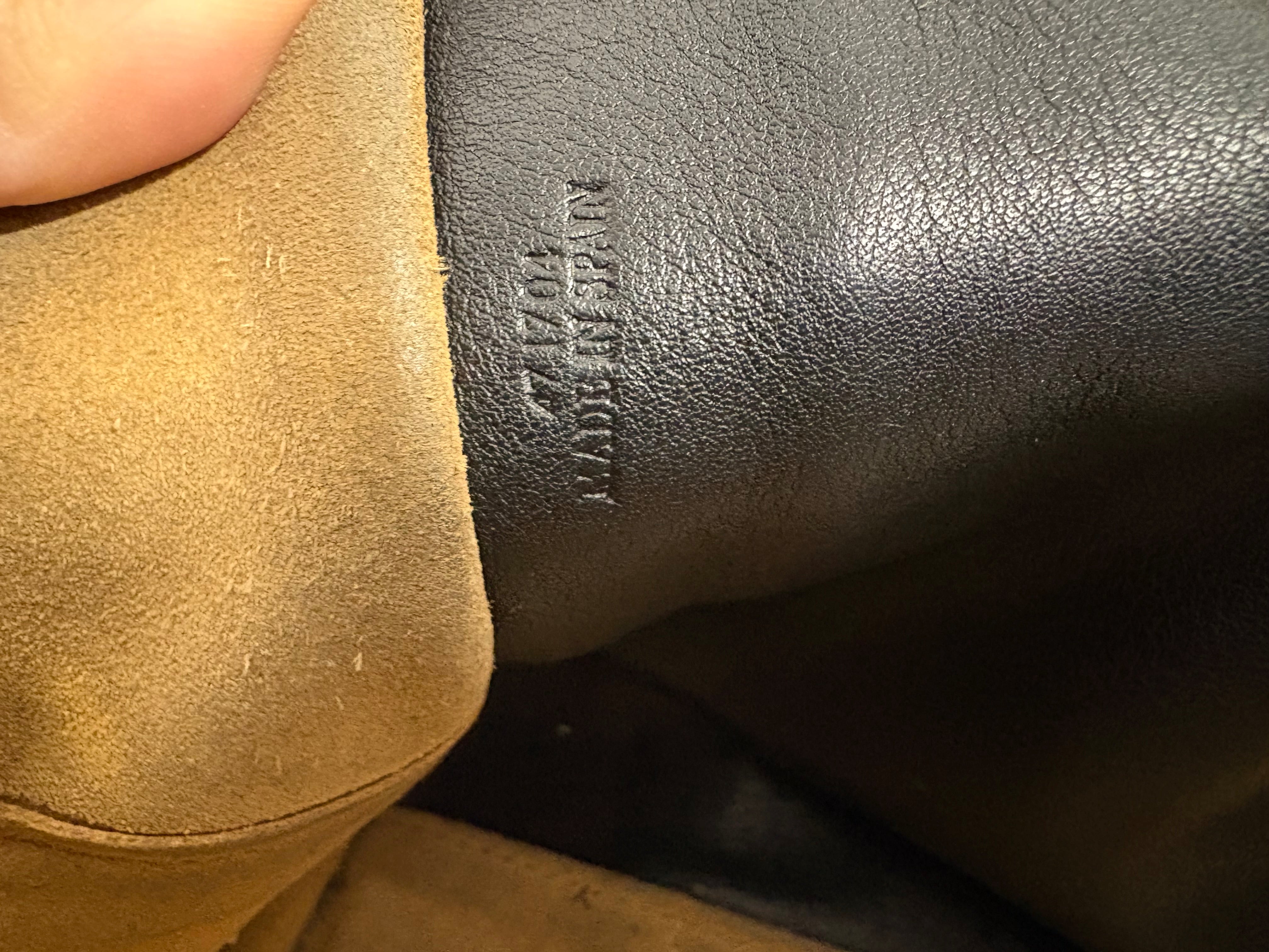 Loewe amazona 35 bandolera piel becerro negra