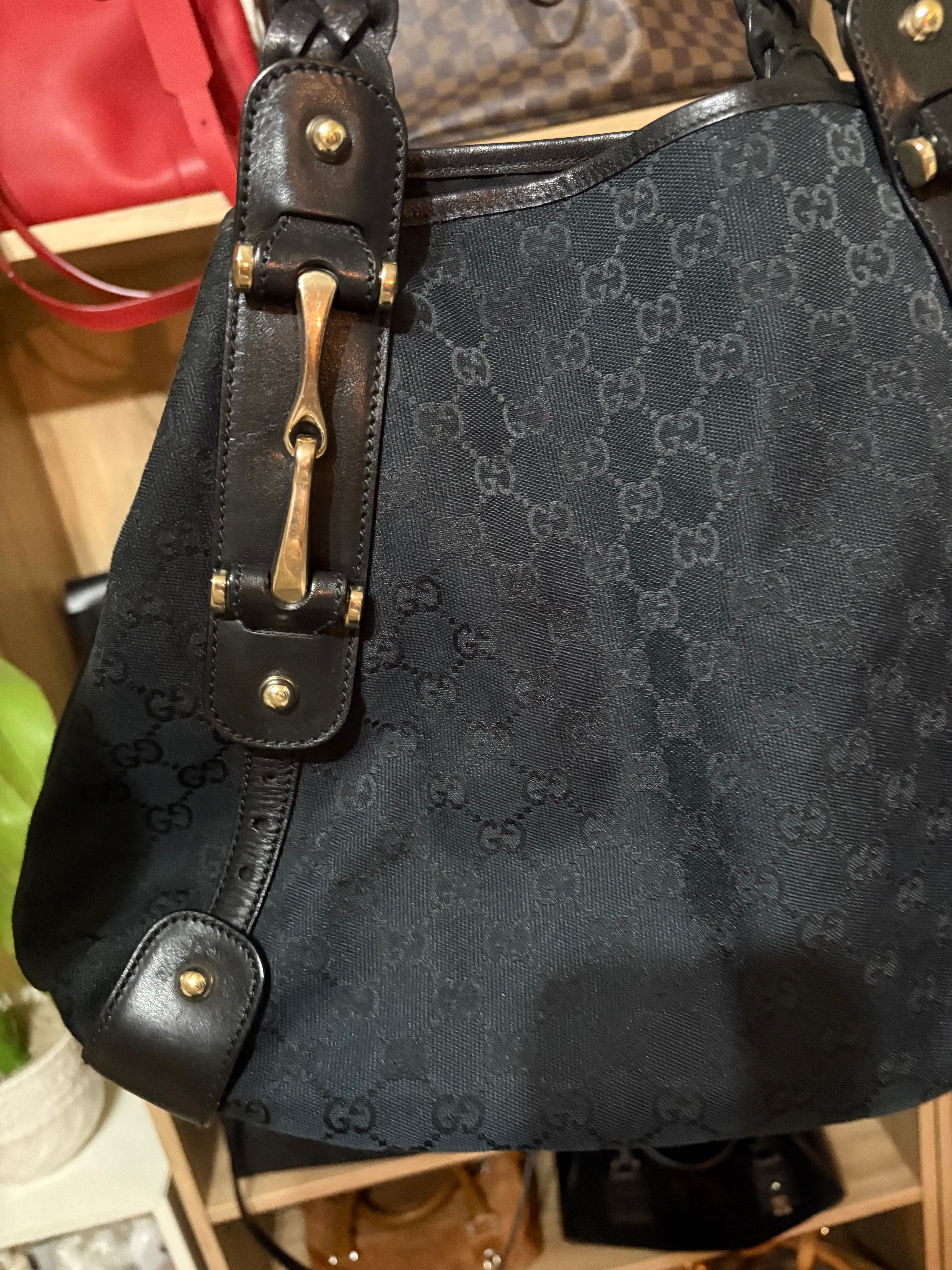 Gucci Pelham GG Canvas Negro