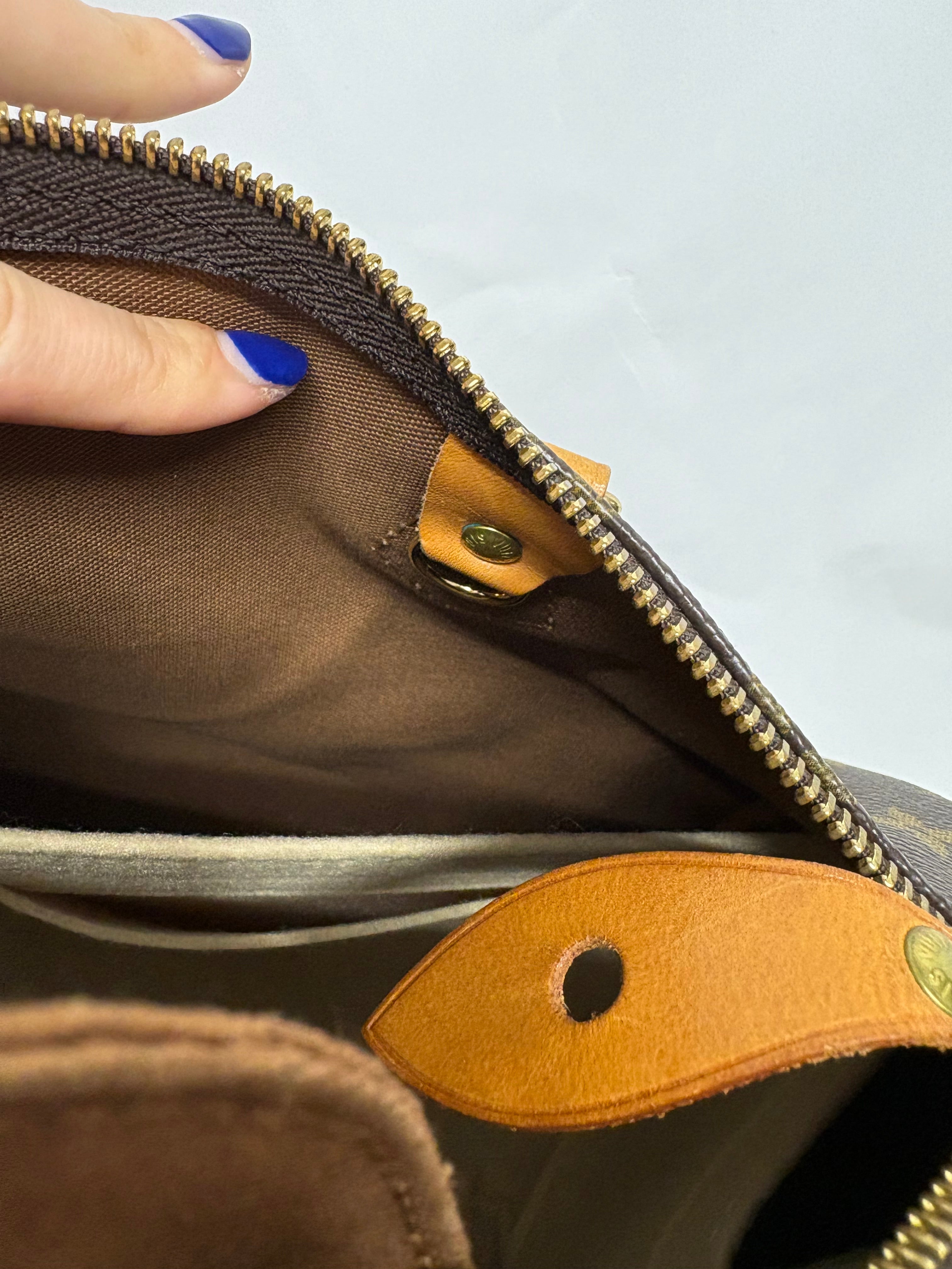 Louis Vuitton speedy 30 con bandolera extra
