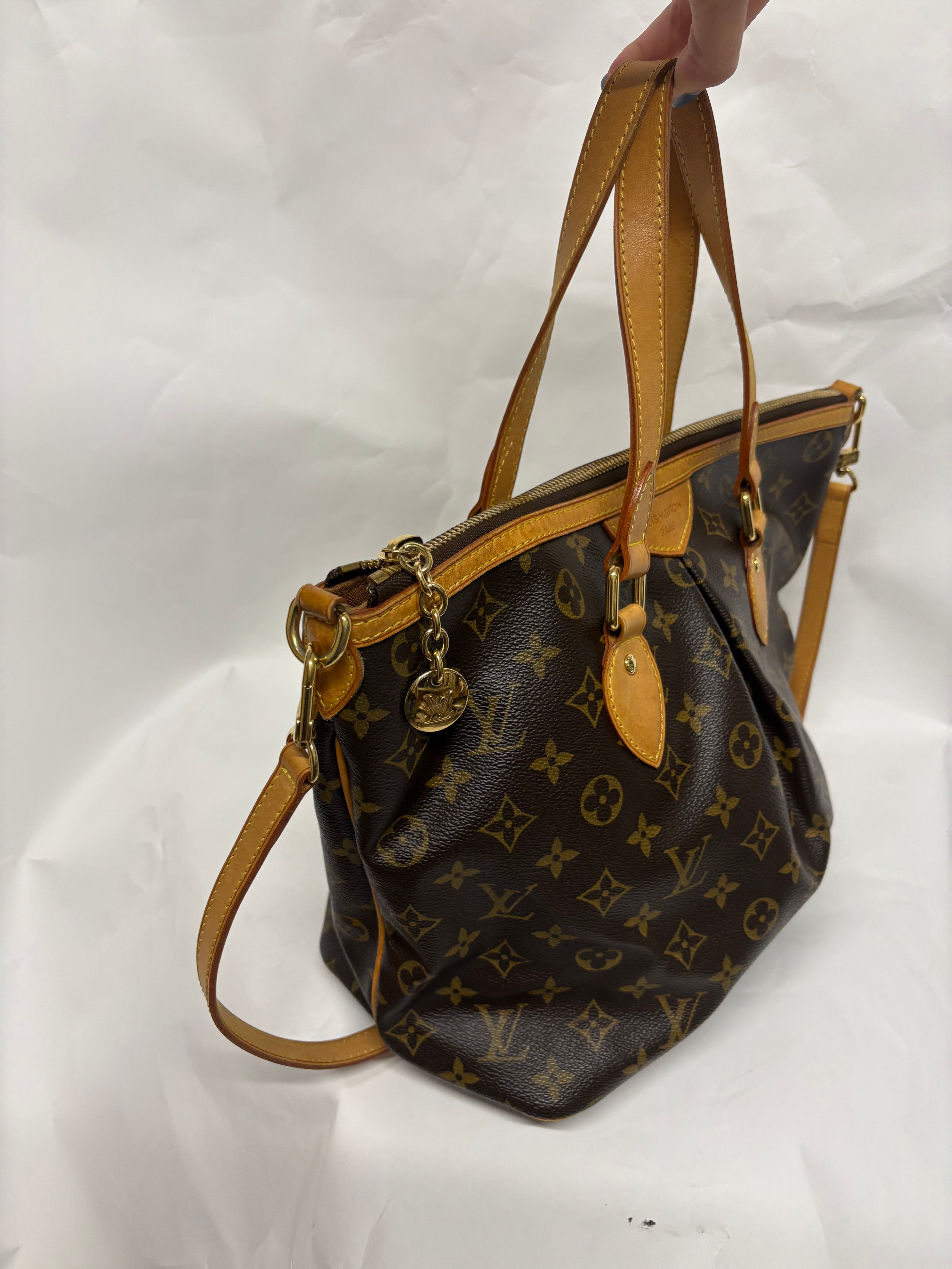 Louis Vuitton Palermo PM canvas monogram con bandolera original