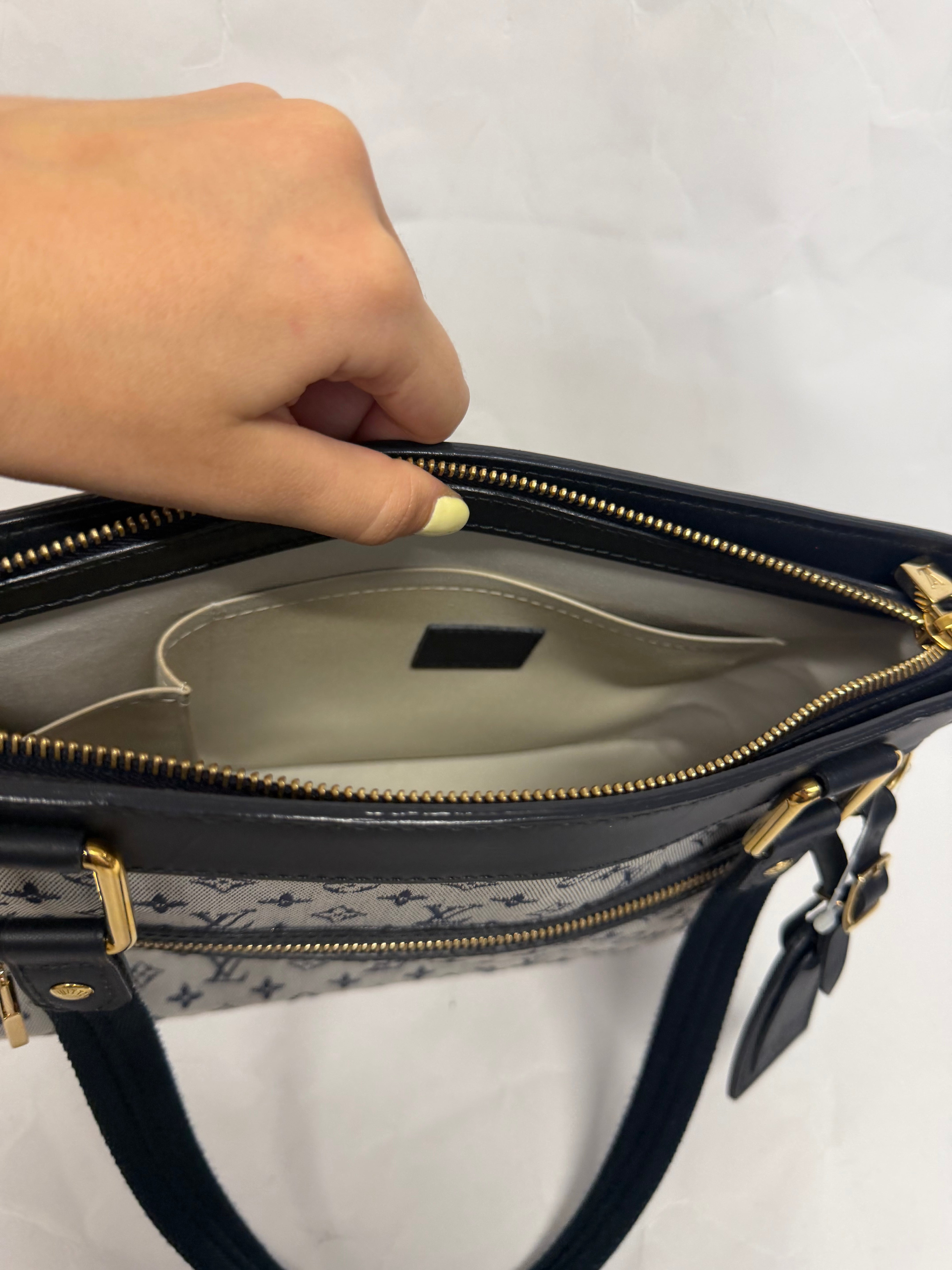 Louis Vuitton Mini Lin Lucille PM Navy