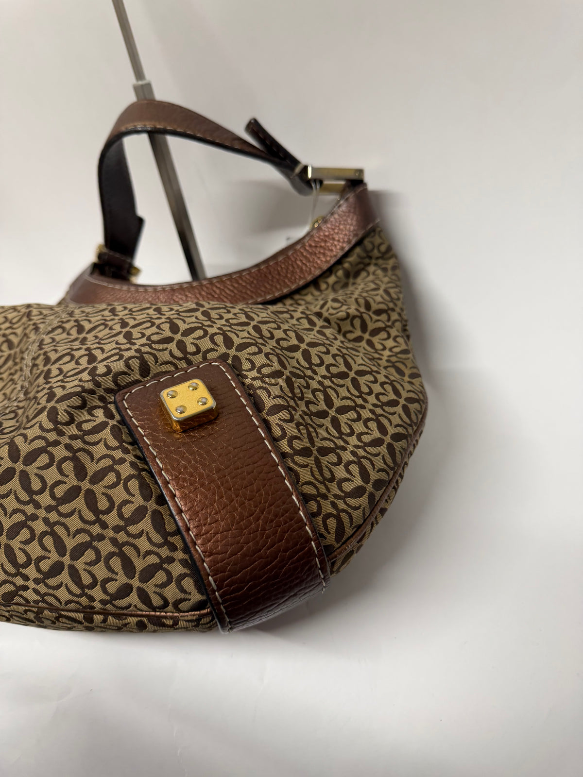 Loewe Anagram safari New Road Hobo Lona Beige