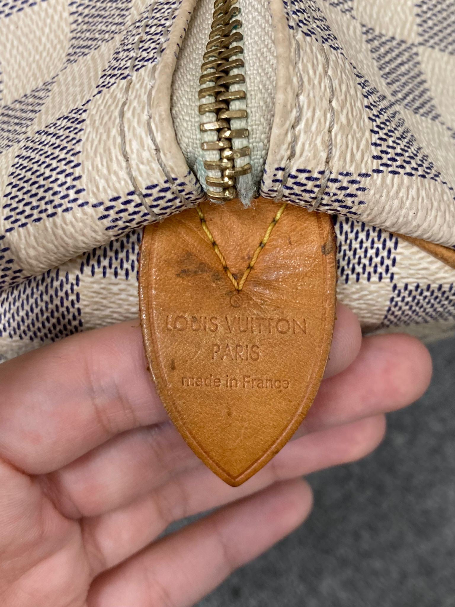 Louis Vuitton speedy 30 azur