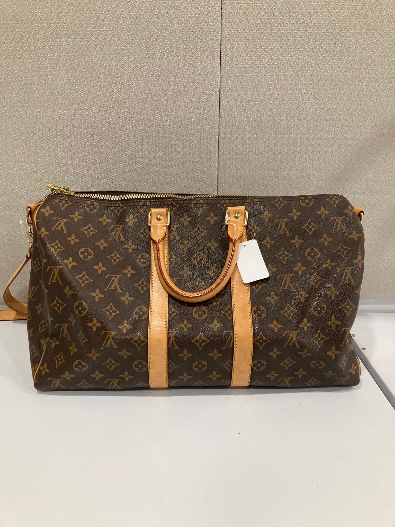 Louis Vuitton Keepall 45 monogram bandolera