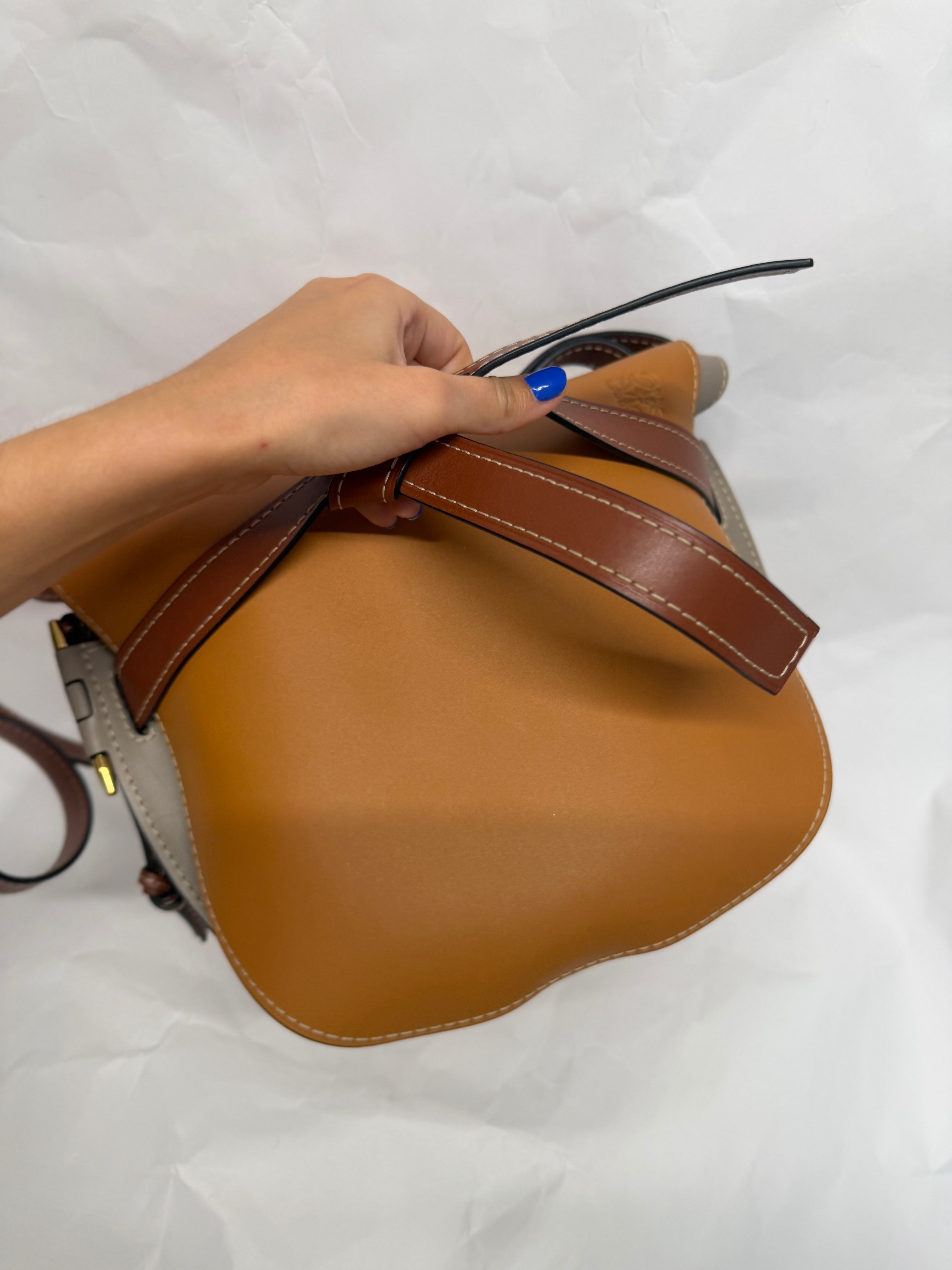Loewe gate tricolor grande bandolera