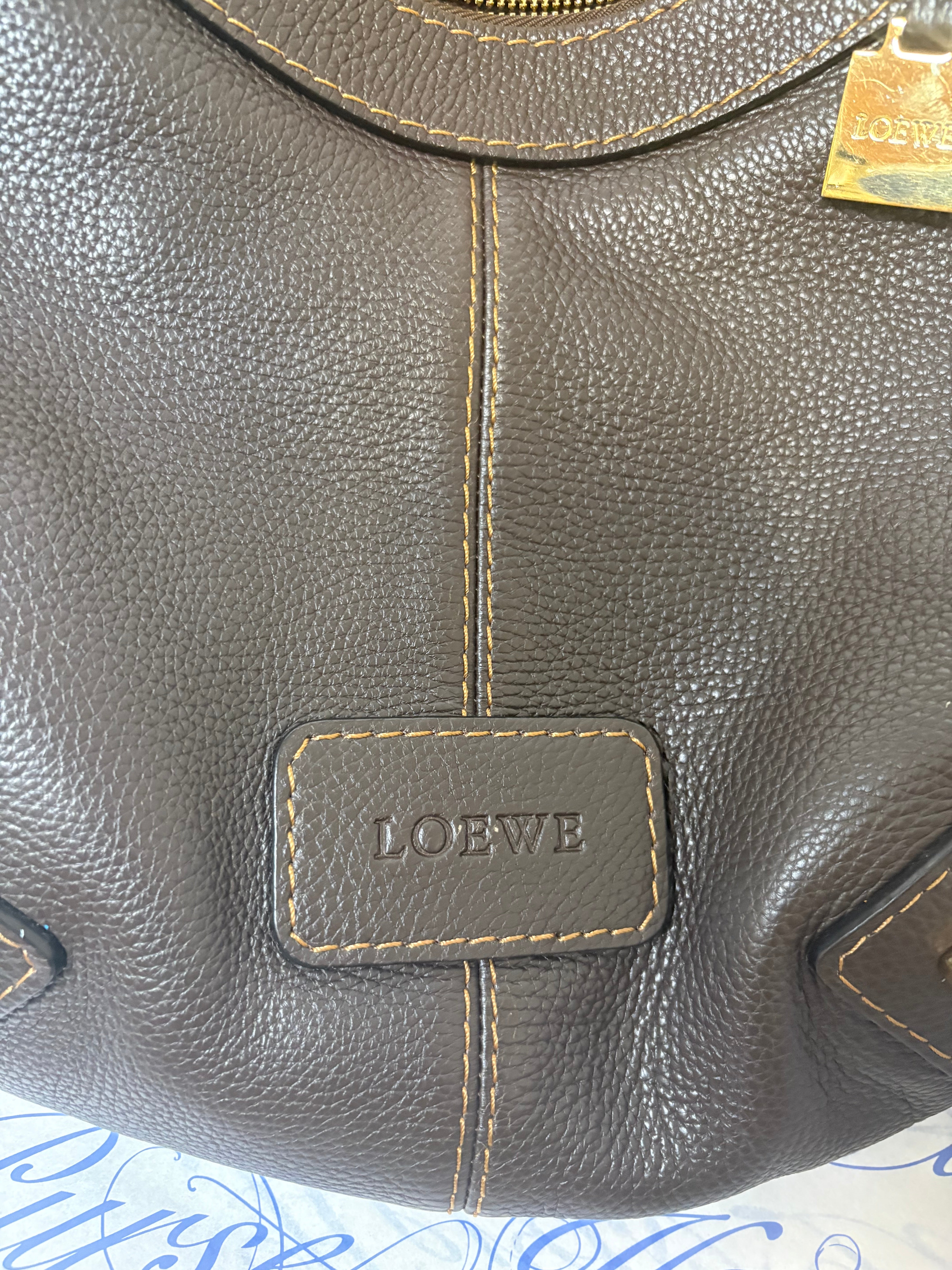Loewe Hobo Road Safari Marrón Chocolate Large