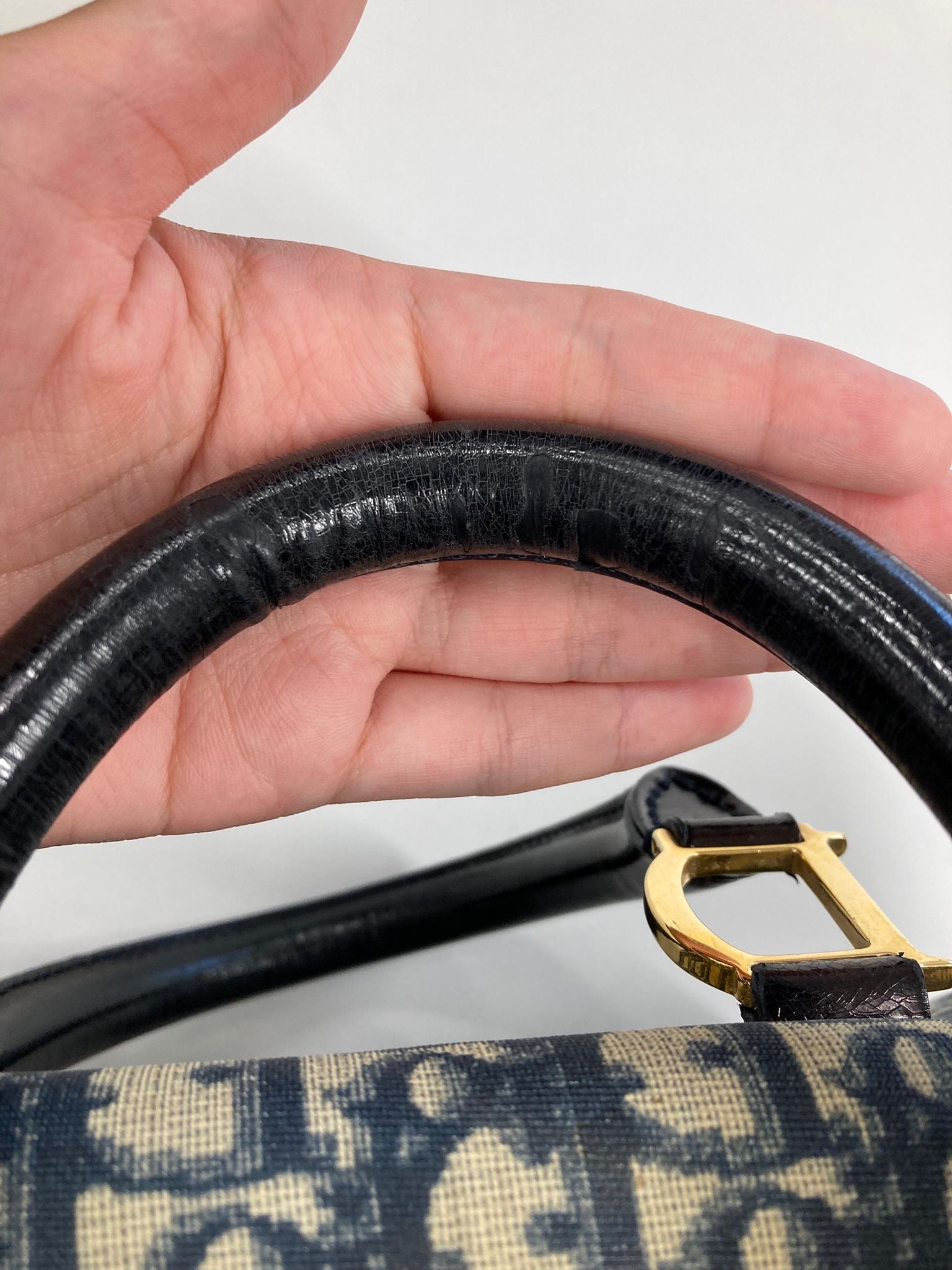 Dior trotter 35 azul vintage
