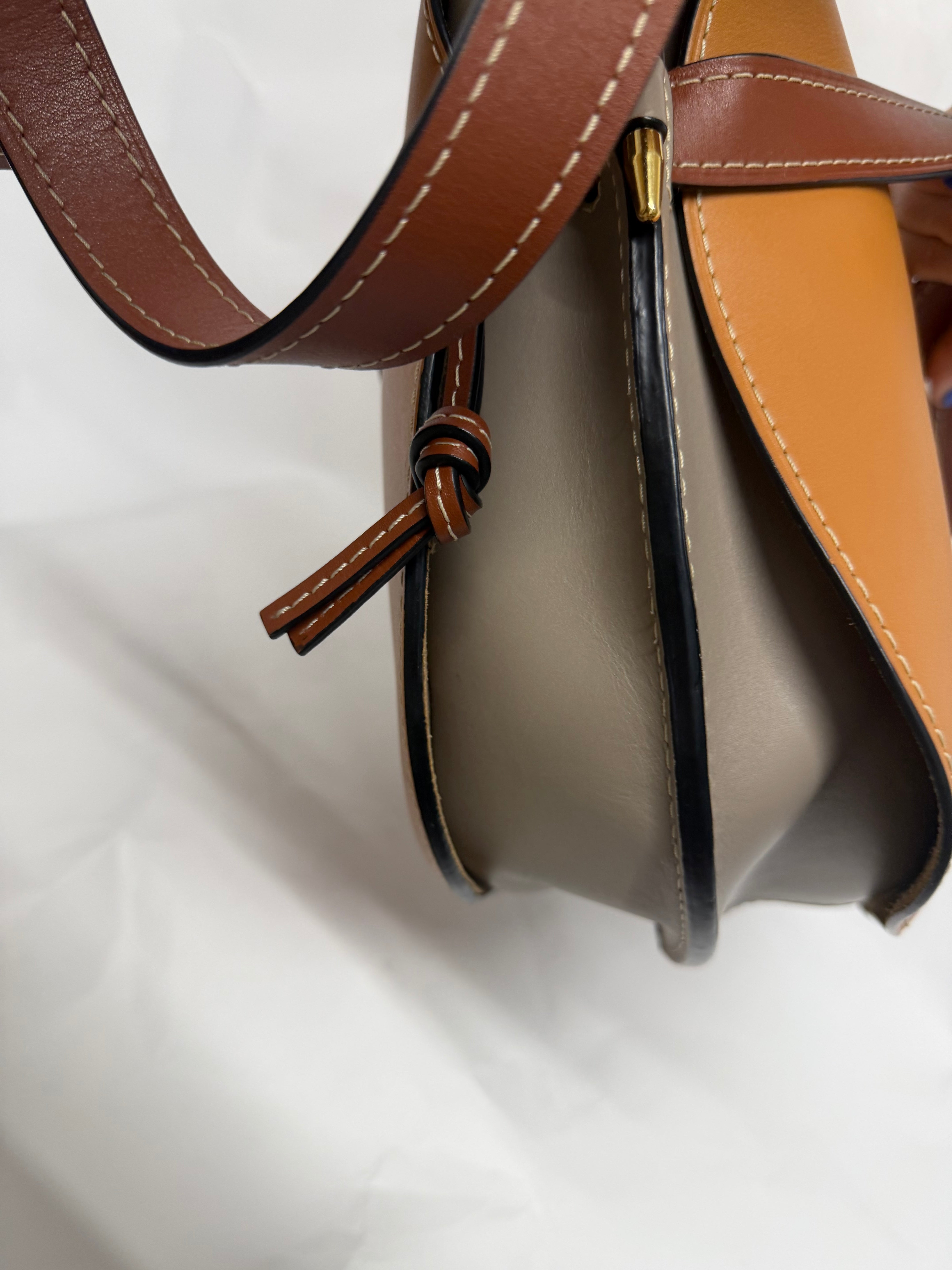 Loewe gate tricolor grande bandolera