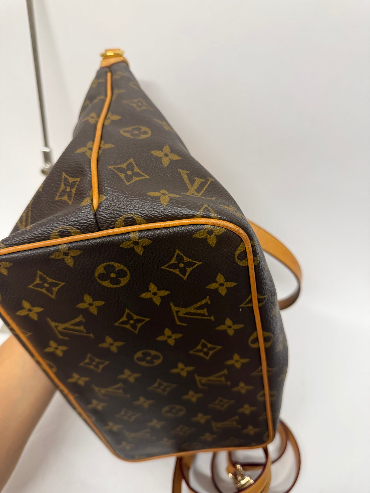Louis Vuitton Palermo PM Monogram con Bandolera de Piel Heras Purse