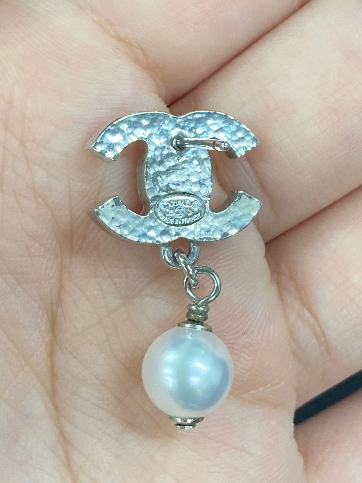 Chanel pendientes perlas