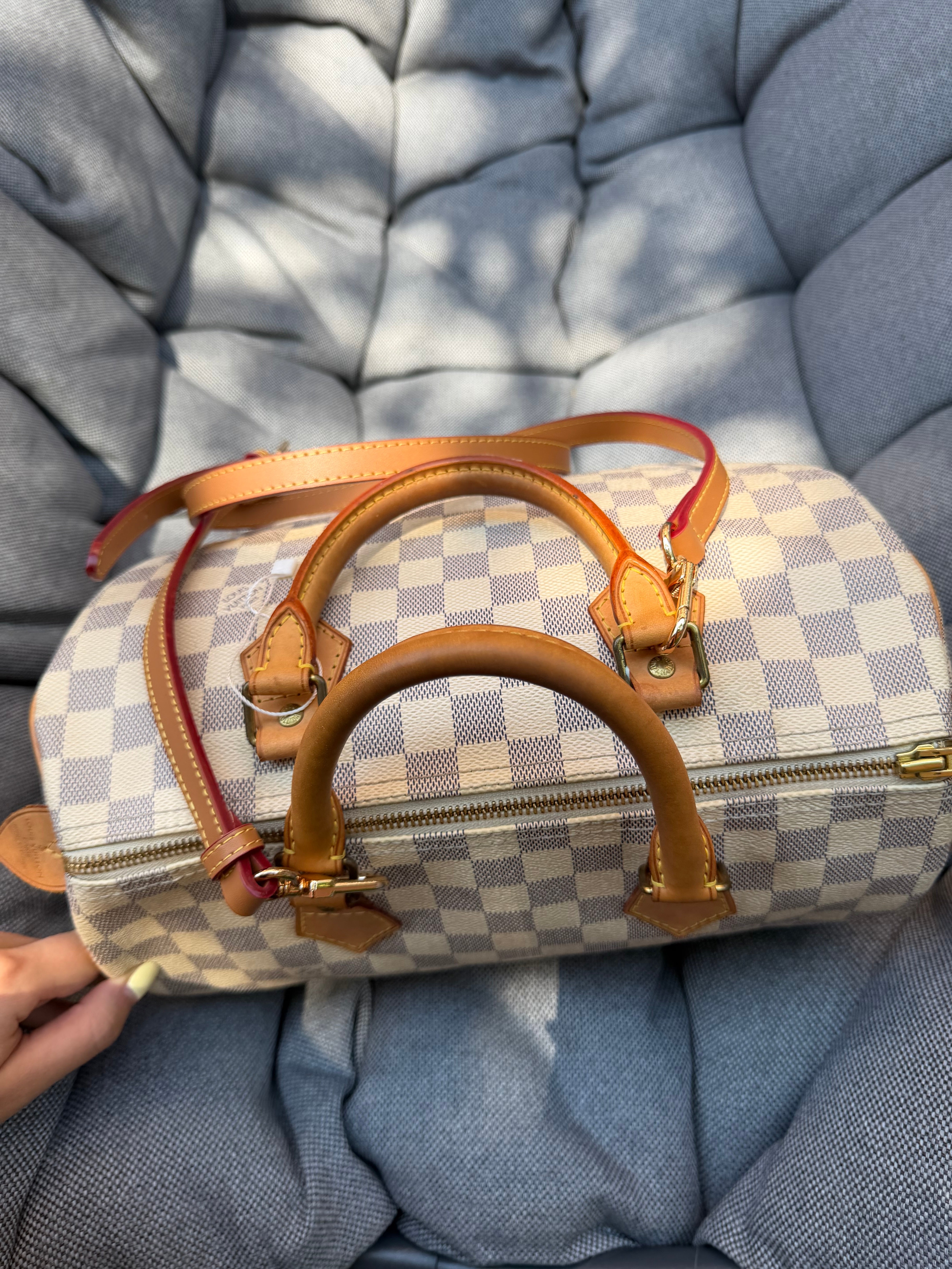 Louis Vuitton Speedy 30 Damier Azur DU1191