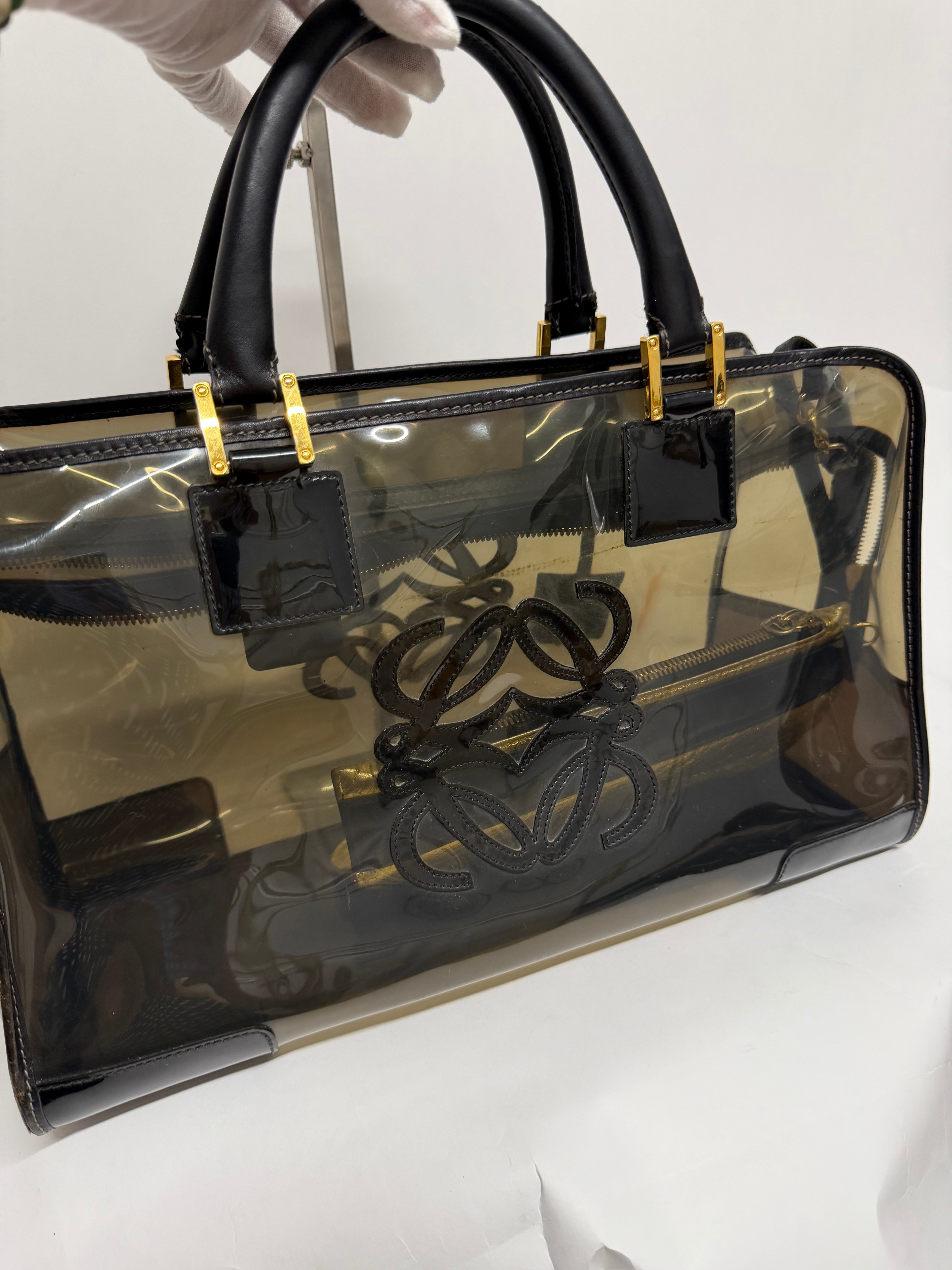 Loewe Amazona 36 Transparente con Pouch