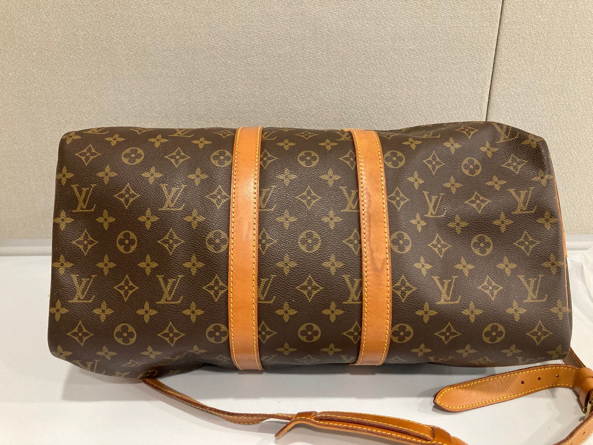 Louis Vuitton Keepall 45 canvas monogram bandolera