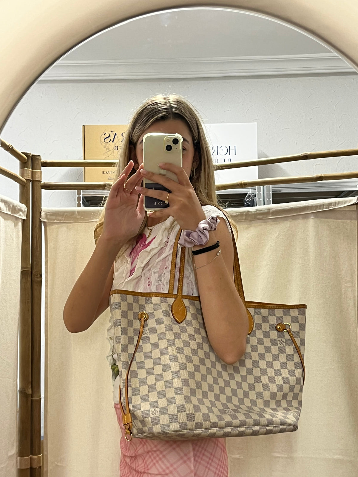Louis Vuitton Neverfull MM Damier Azur